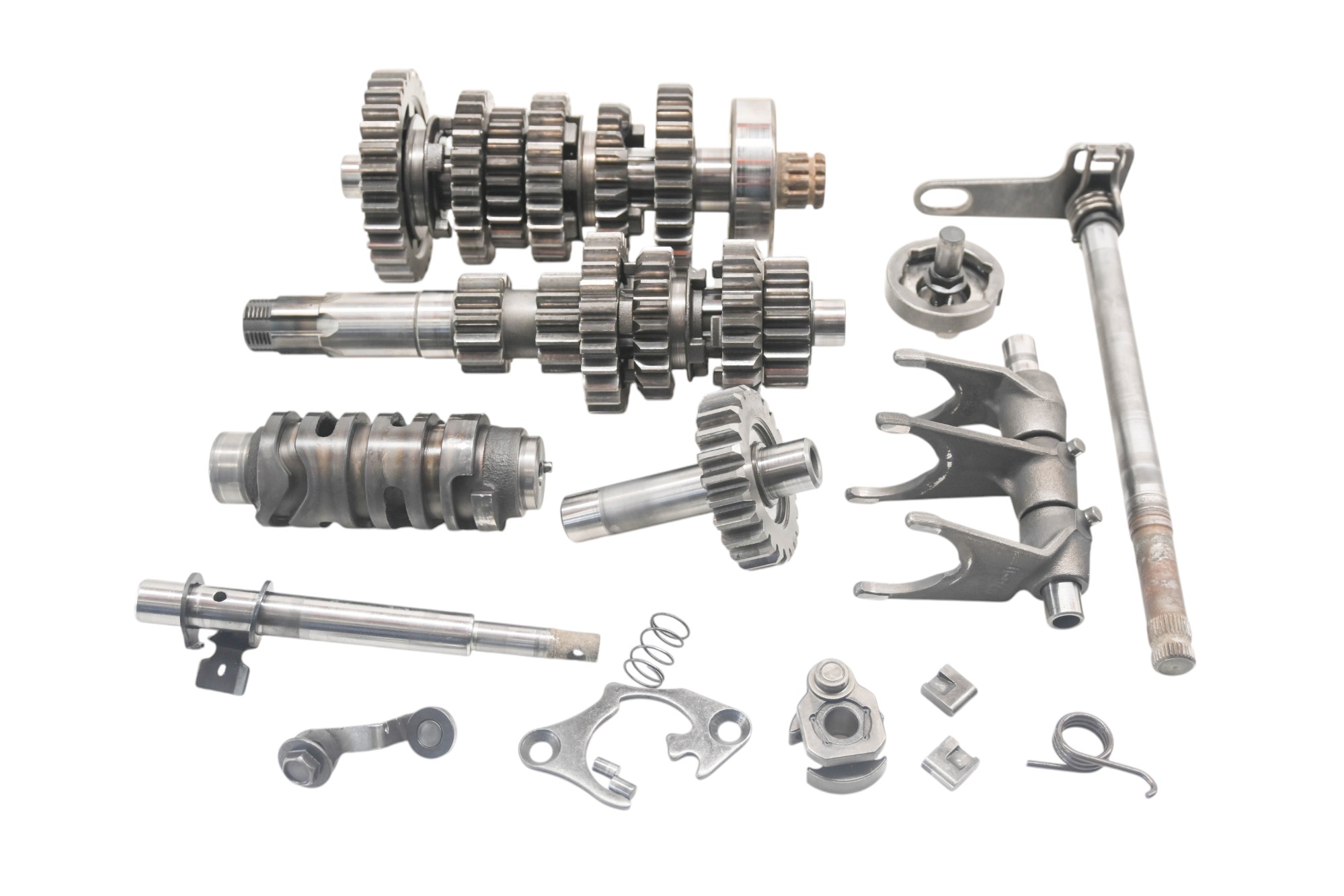 03 Kawasaki KFX400 Transmission Shift Forks & Drum LTZ400
