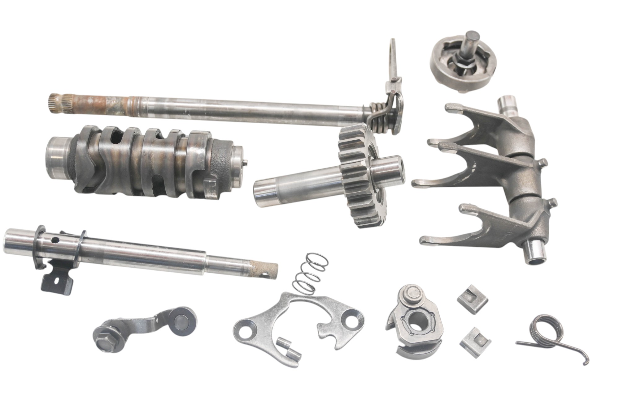 03 Kawasaki KFX400 Transmission Shift Forks & Drum LTZ400