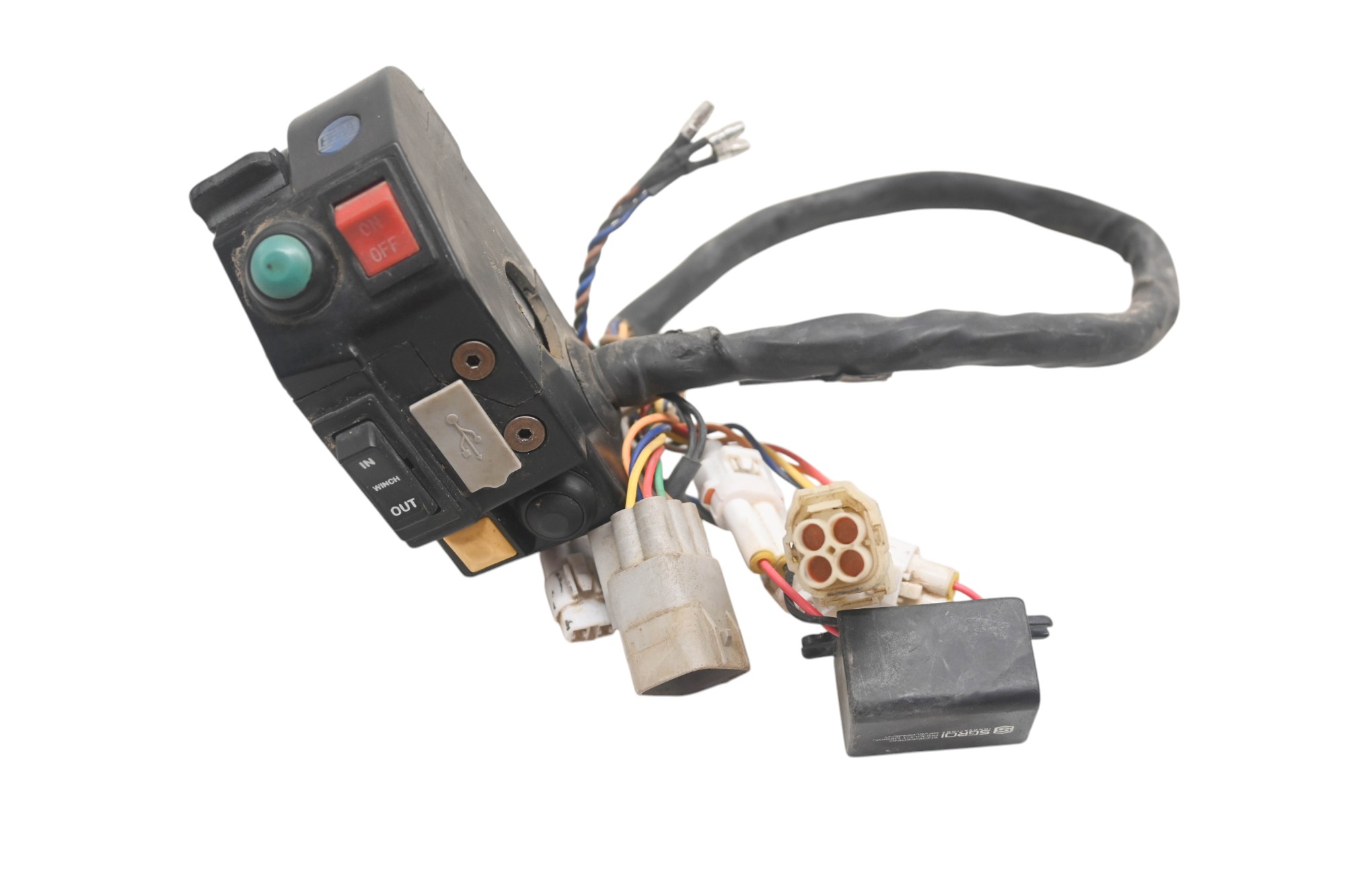 12 Kawasaki Brute Force 750 4x4i Headlight On Off Winch Handlebar Start Switch Knight ATV KVF750