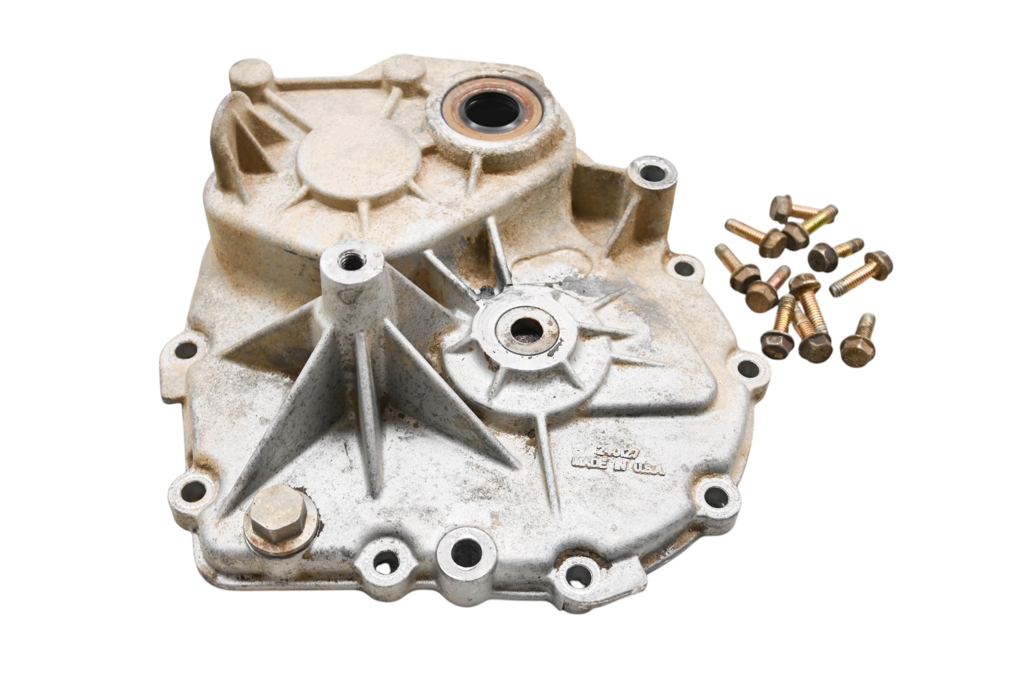 03 Polaris Sportsman 500 6x6 Transmission Gear Case Housing Left Side