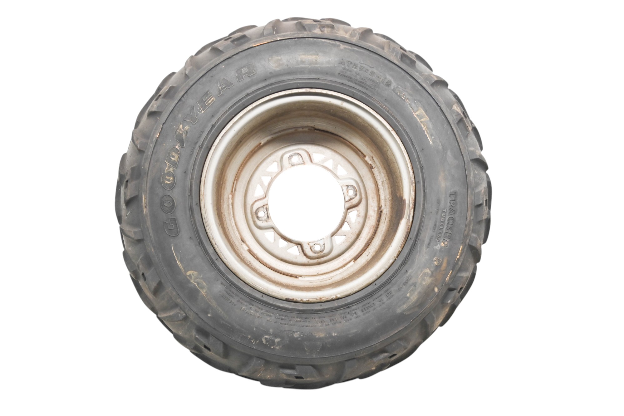 03 Polaris Sportsman 500 6x6 Front Wheel Rim & Tire At25X8-12 4/156
