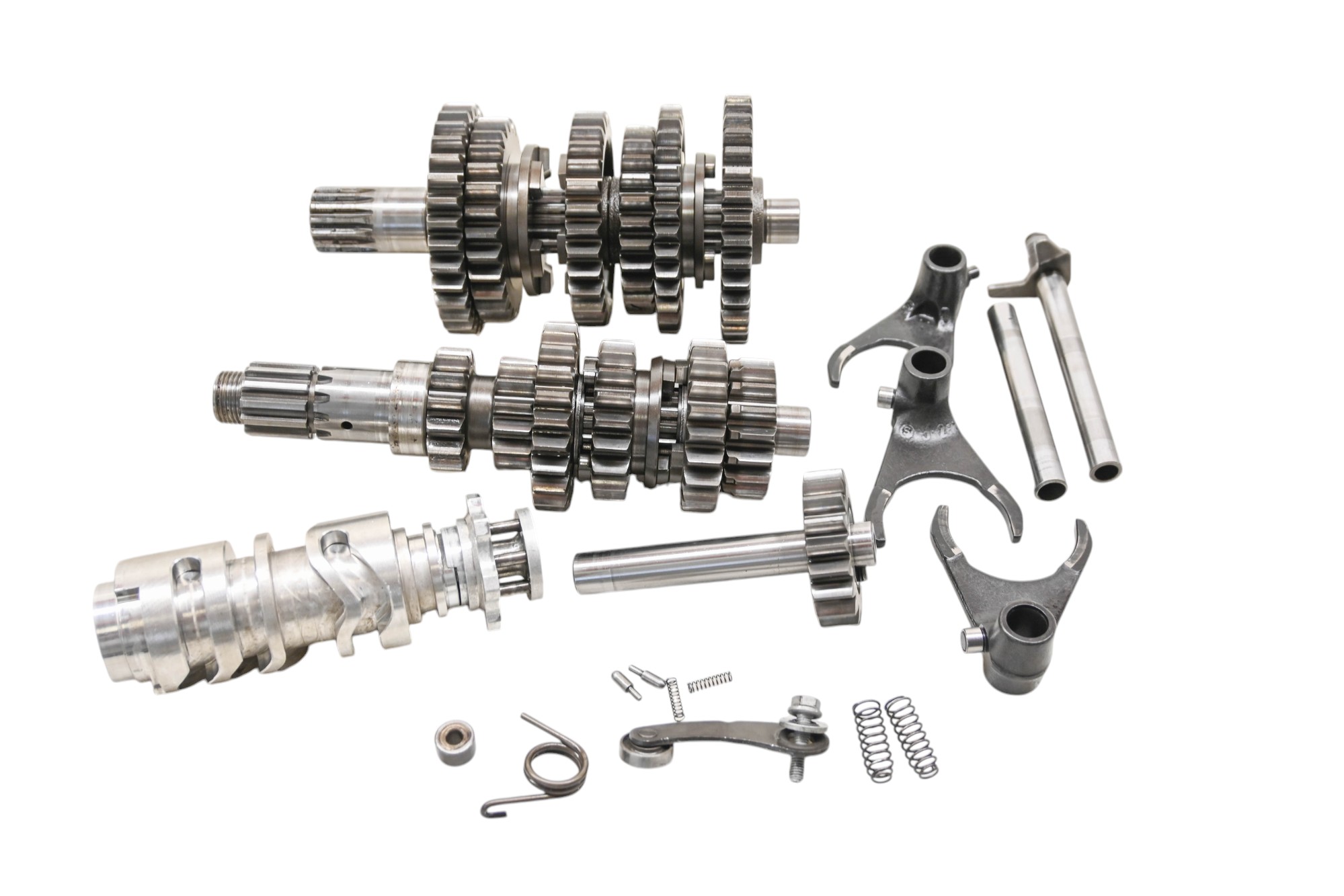 08 Polaris Outlaw 525 S Transmission Shift Forks & Drum