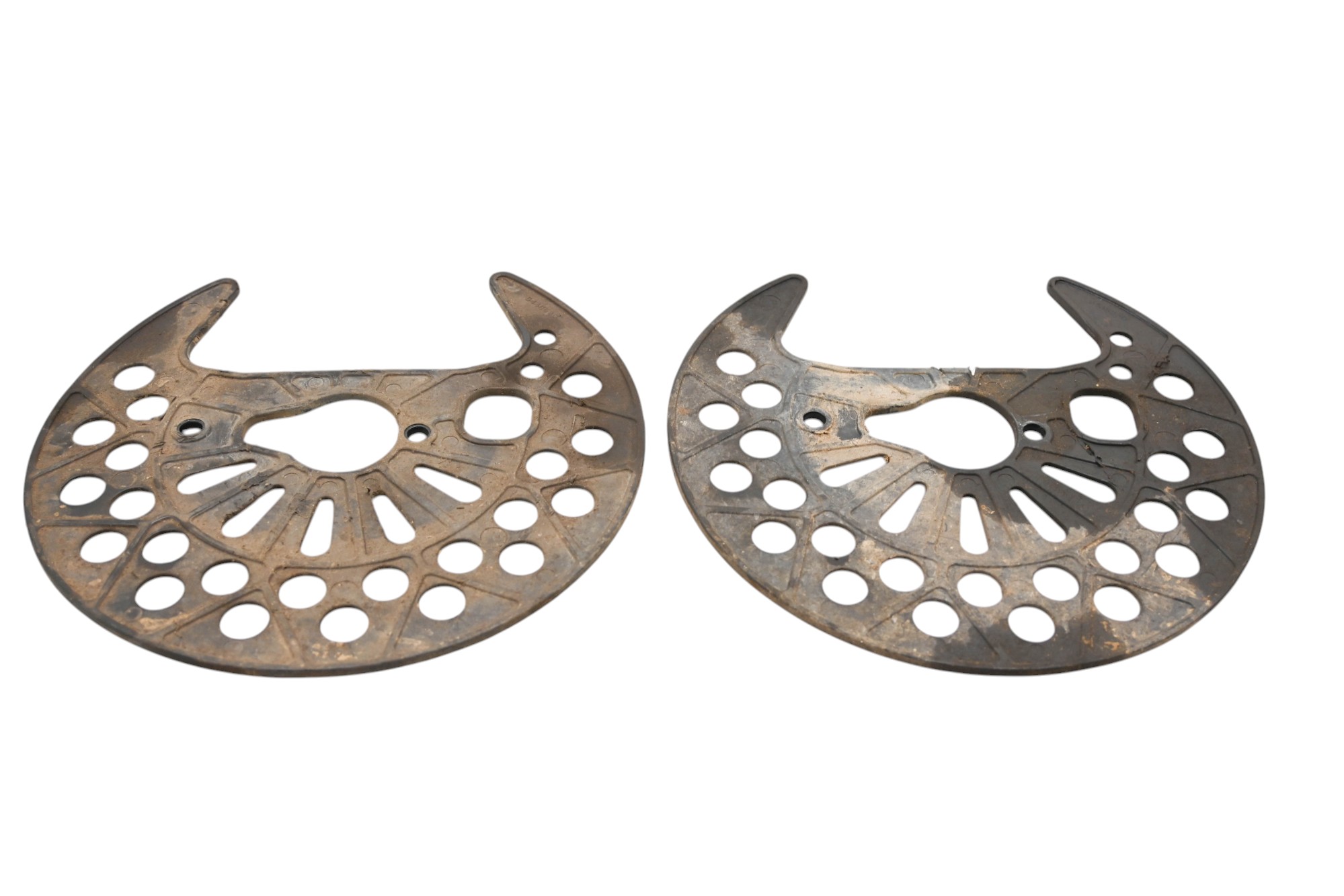 08 Polaris Outlaw 525 S Front Brake Discs Rotors Guards