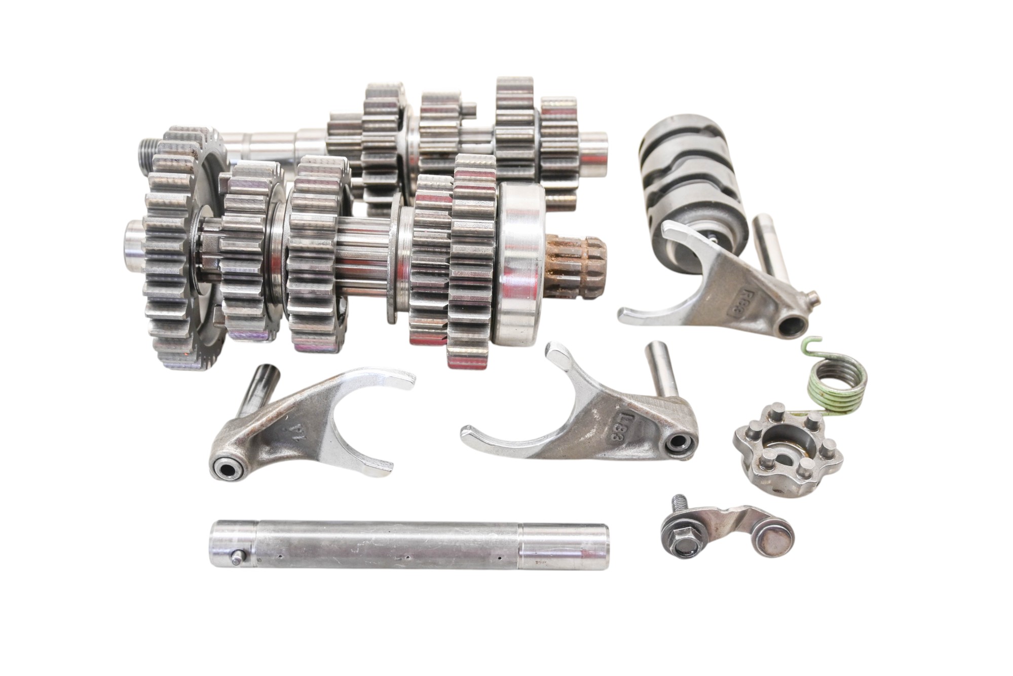 03 Polaris Predator 500 2x4 Transmission Shift Forks & Drum
