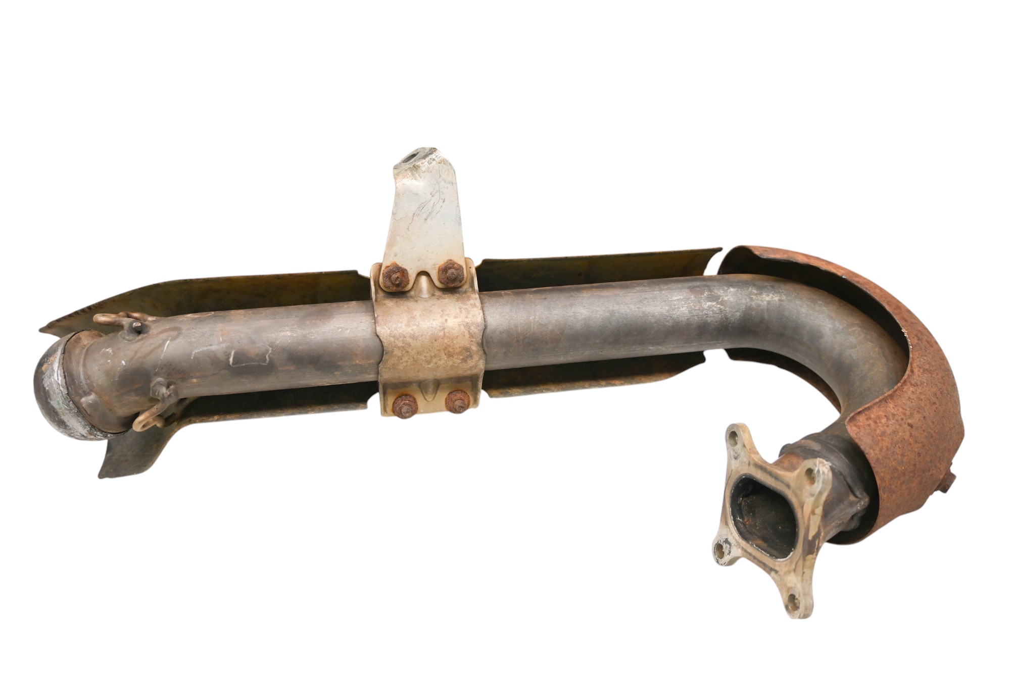 02 Can-Am Quest 650 XT 4x4 Header Exhaust Head Pipe Bombardier
