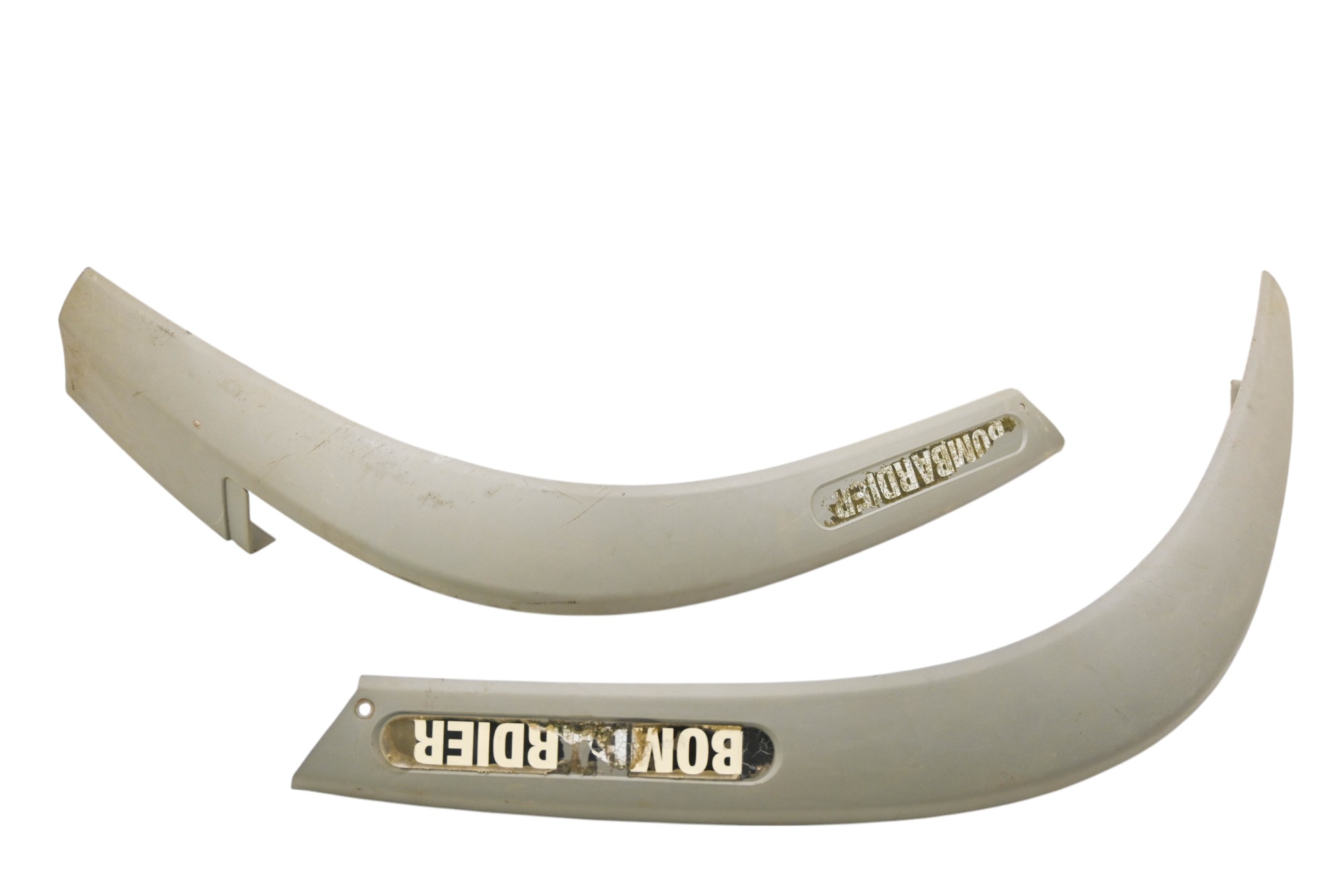 02 Can-Am Quest 650 XT 4x4 Rear Mud Guards Flaps Left & Right Bombardier