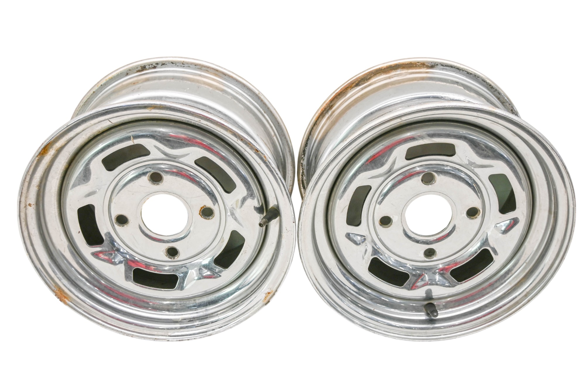 02 Can-Am Quest 650 XT 4x4 Front Wheels Rims 4/110 12X6.5 Bombardier