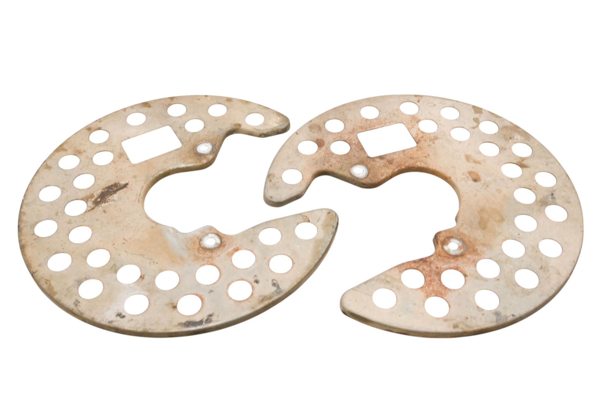 01 Yamaha Raptor 660 2x4 Front Brake Disc Guards Left & Right YFM660R