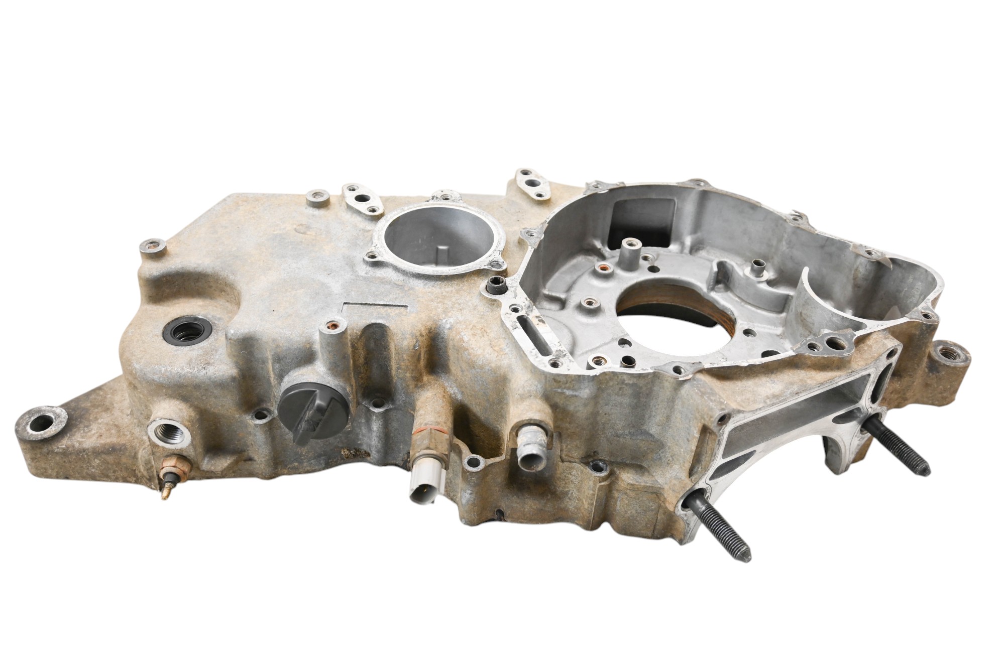 01 Yamaha Grizzly 600 4x4 Left Crankcase Center Half Crank Case YFM600F