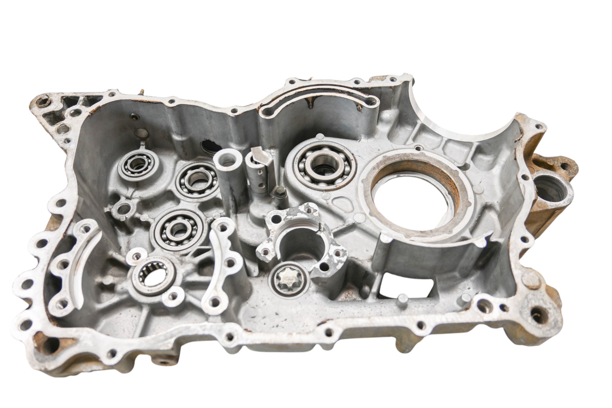 01 Yamaha Grizzly 600 4x4 Left Crankcase Center Half Crank Case YFM600F