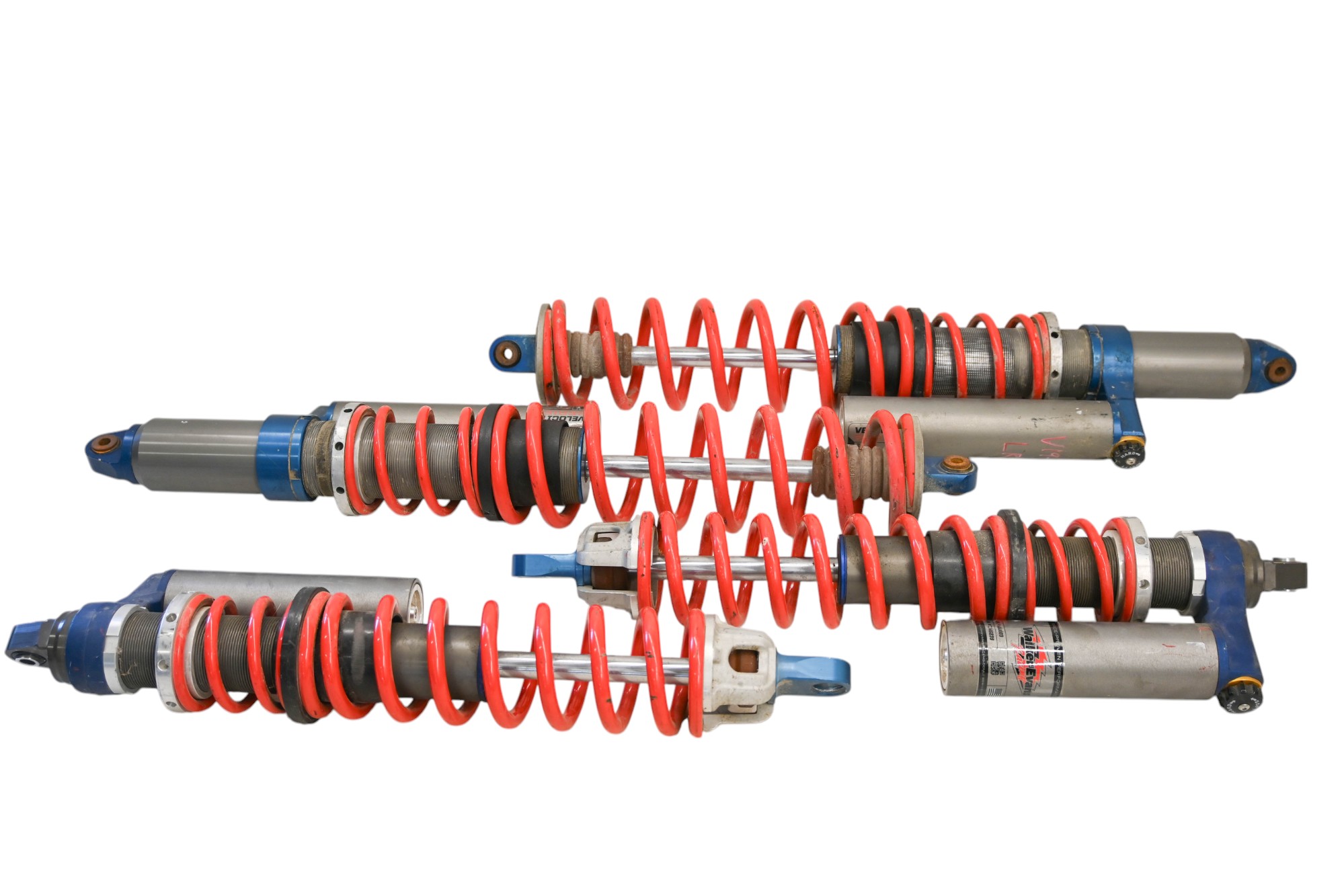 19 Polaris RZR Turbo S Front & Rear Shocks Walker Evans