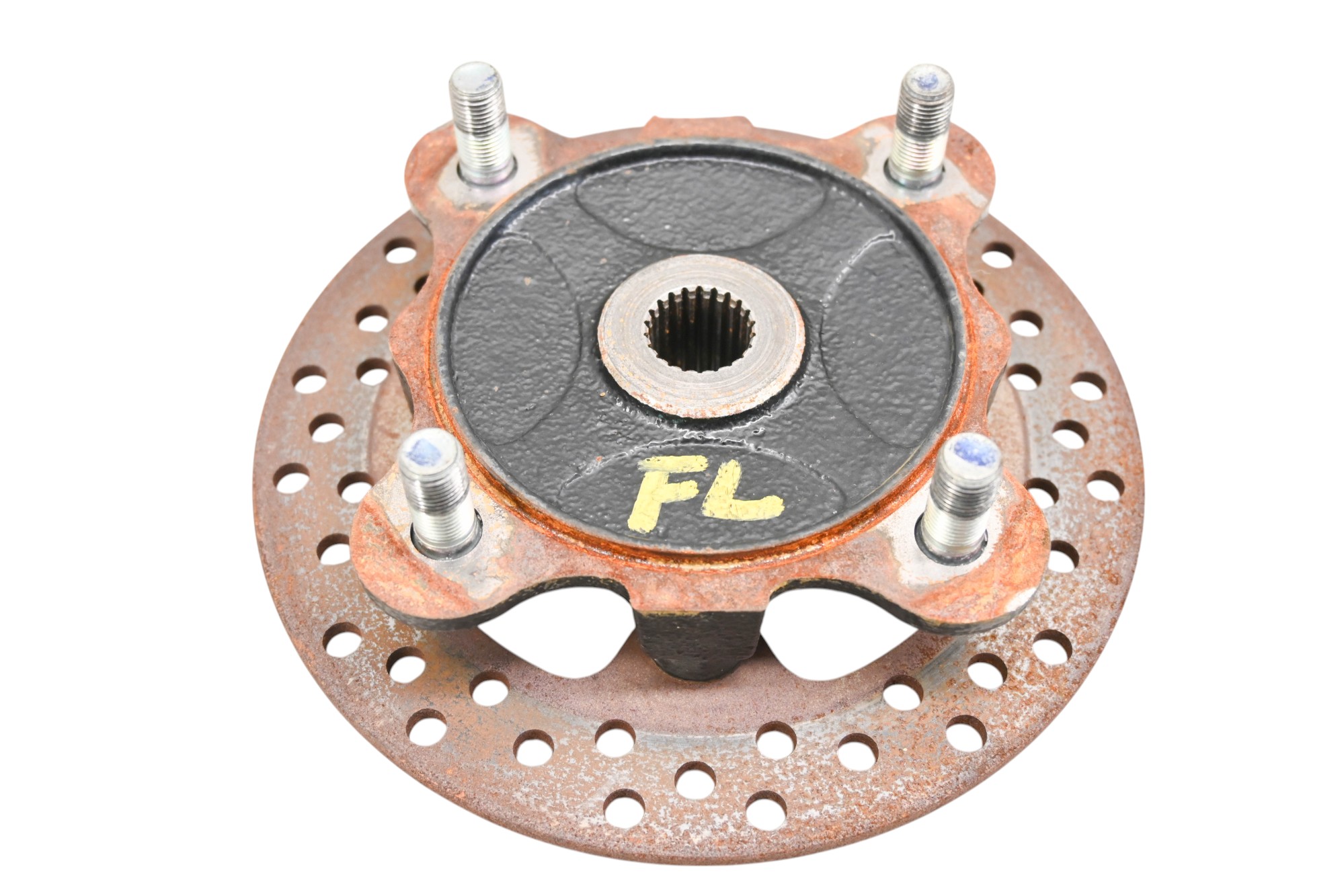 09 Kawasaki Teryx 750 4x4 Front Wheel Hub & Rotor Left Or Right KRF750