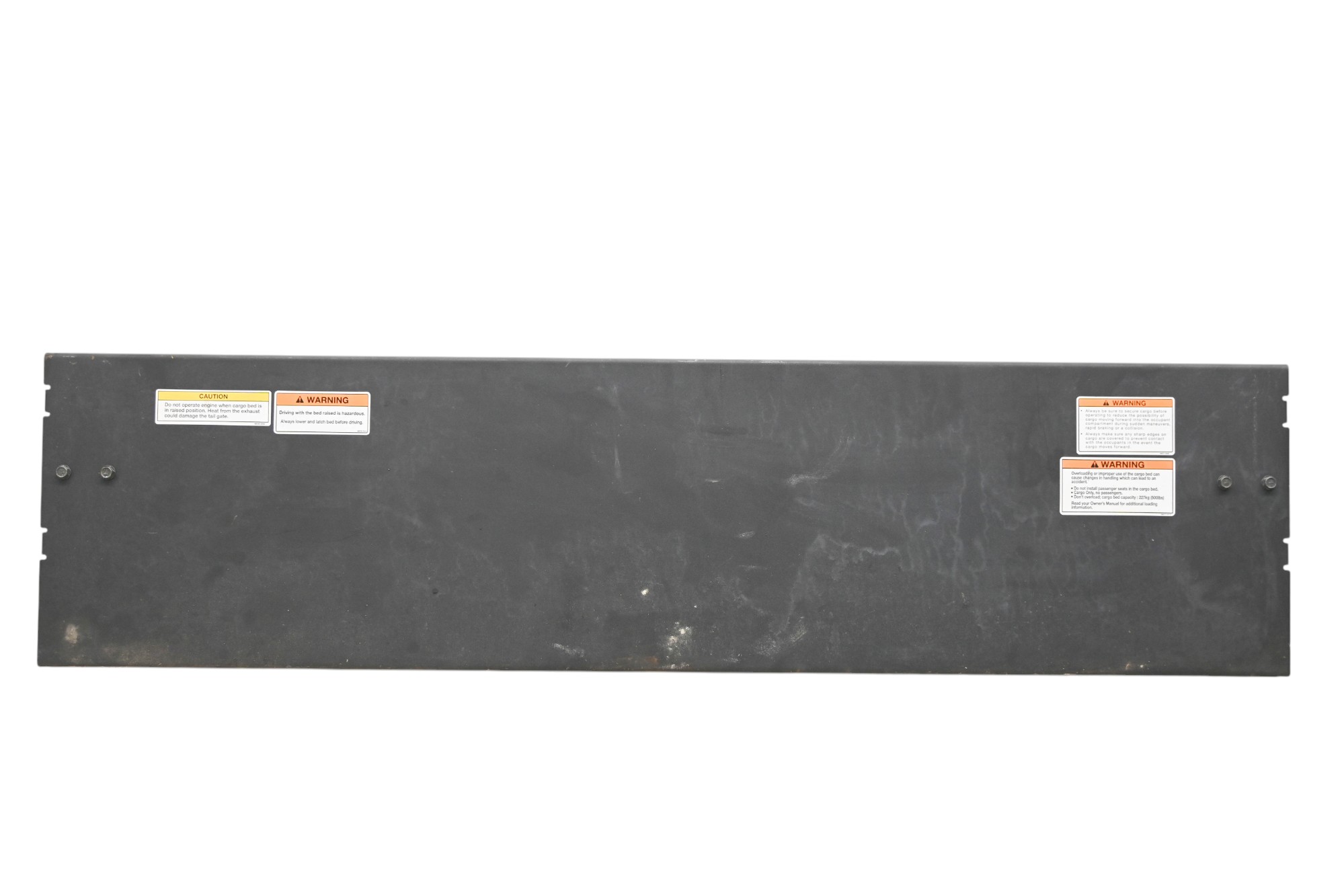 09 Kawasaki Teryx 750 4x4 Cargo Box Front Plate KRF750