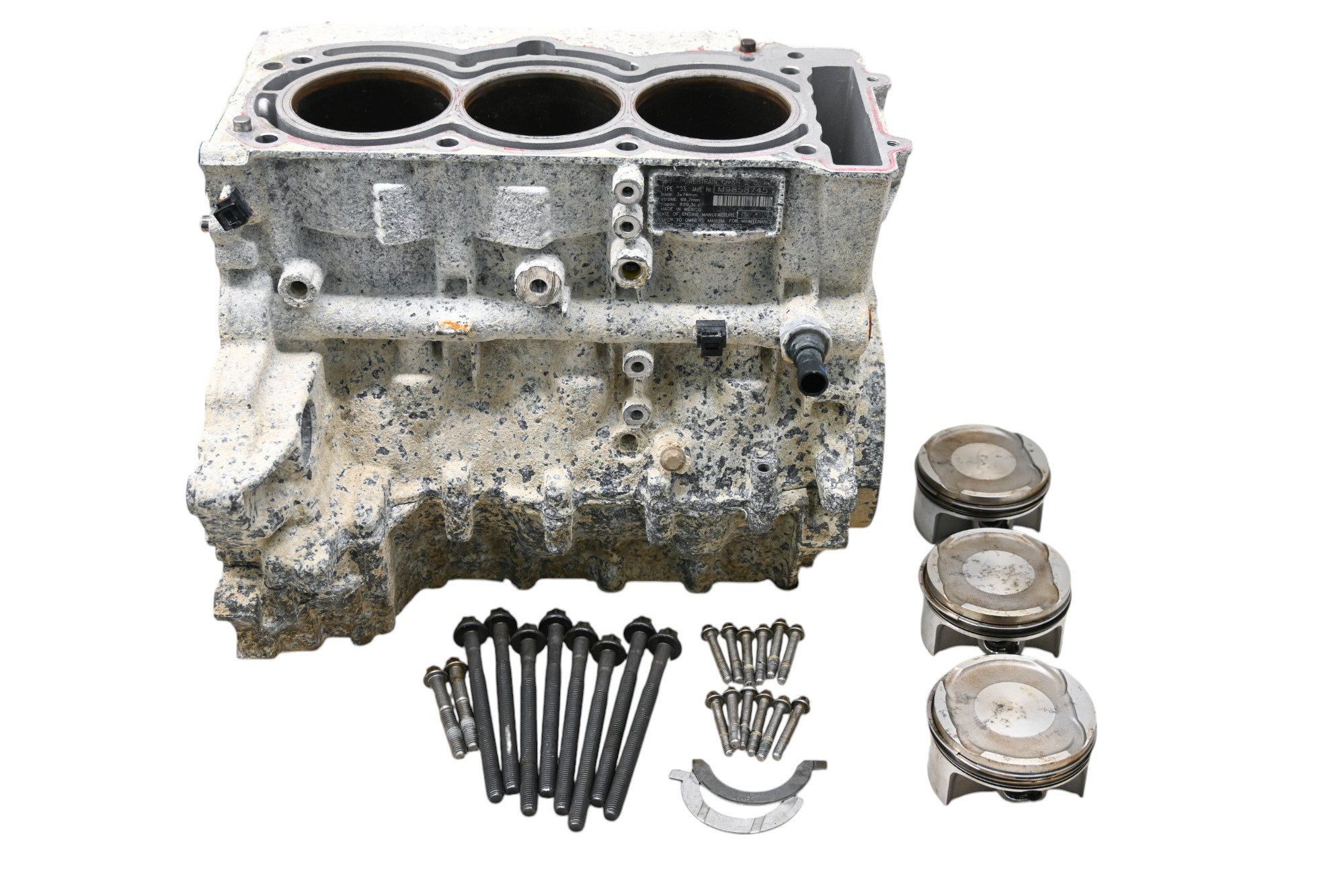 15 Sea-Doo Spark 900 ACE 3-Up Crankcase Center Crank Case & Cylinders
