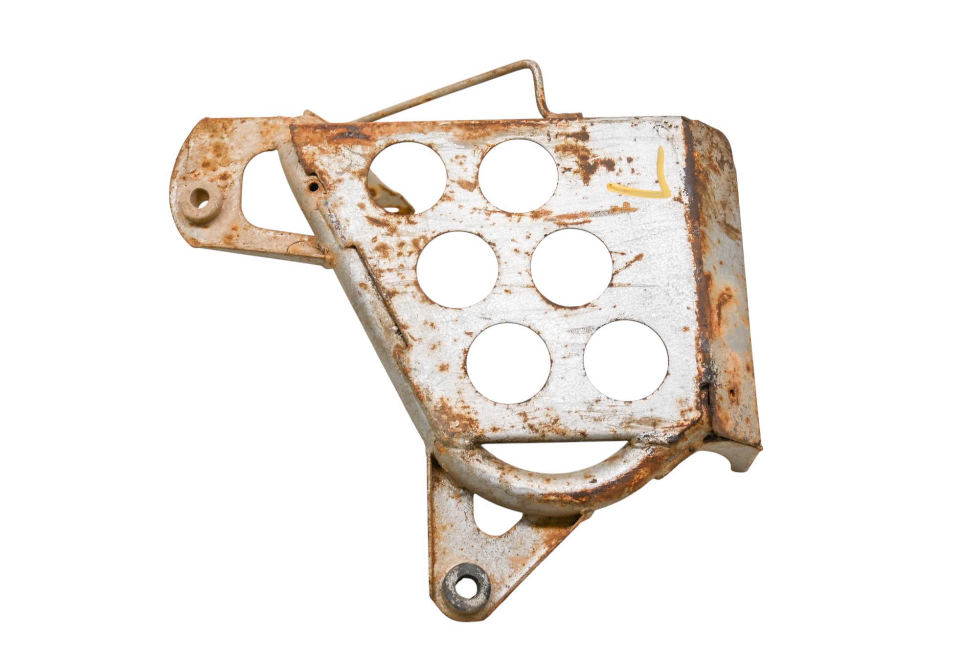 97 Yamaha Blaster 200 2x4 Left Foot Rest Foot Peg Plate YFS200