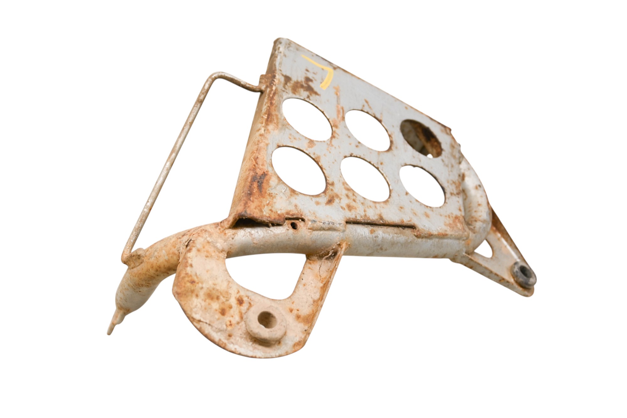 97 Yamaha Blaster 200 2x4 Left Foot Rest Foot Peg Plate YFS200