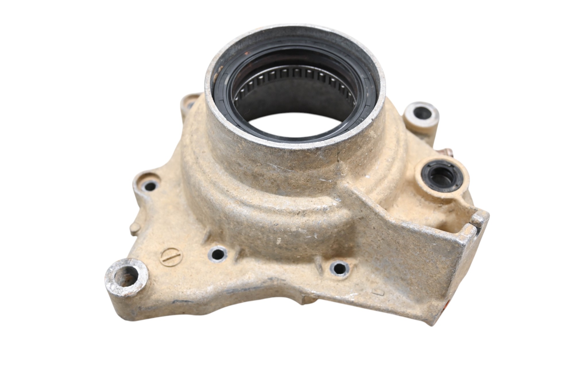 02 Kawasaki Prairie 650 4x4 Front Differential Left Gear Case Cover KVF650
