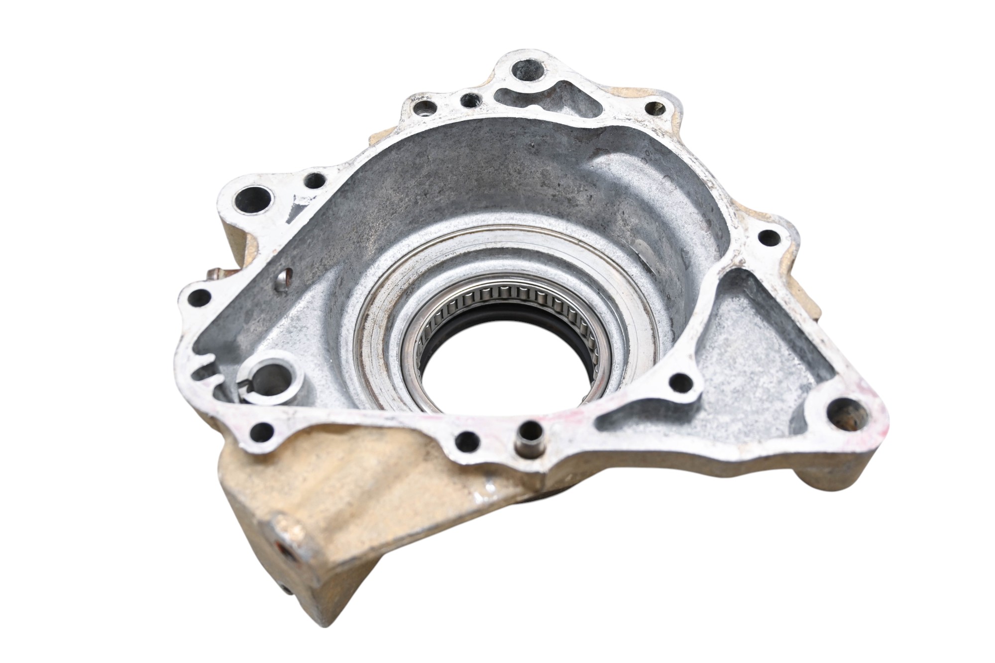 02 Kawasaki Prairie 650 4x4 Front Differential Left Gear Case Cover KVF650