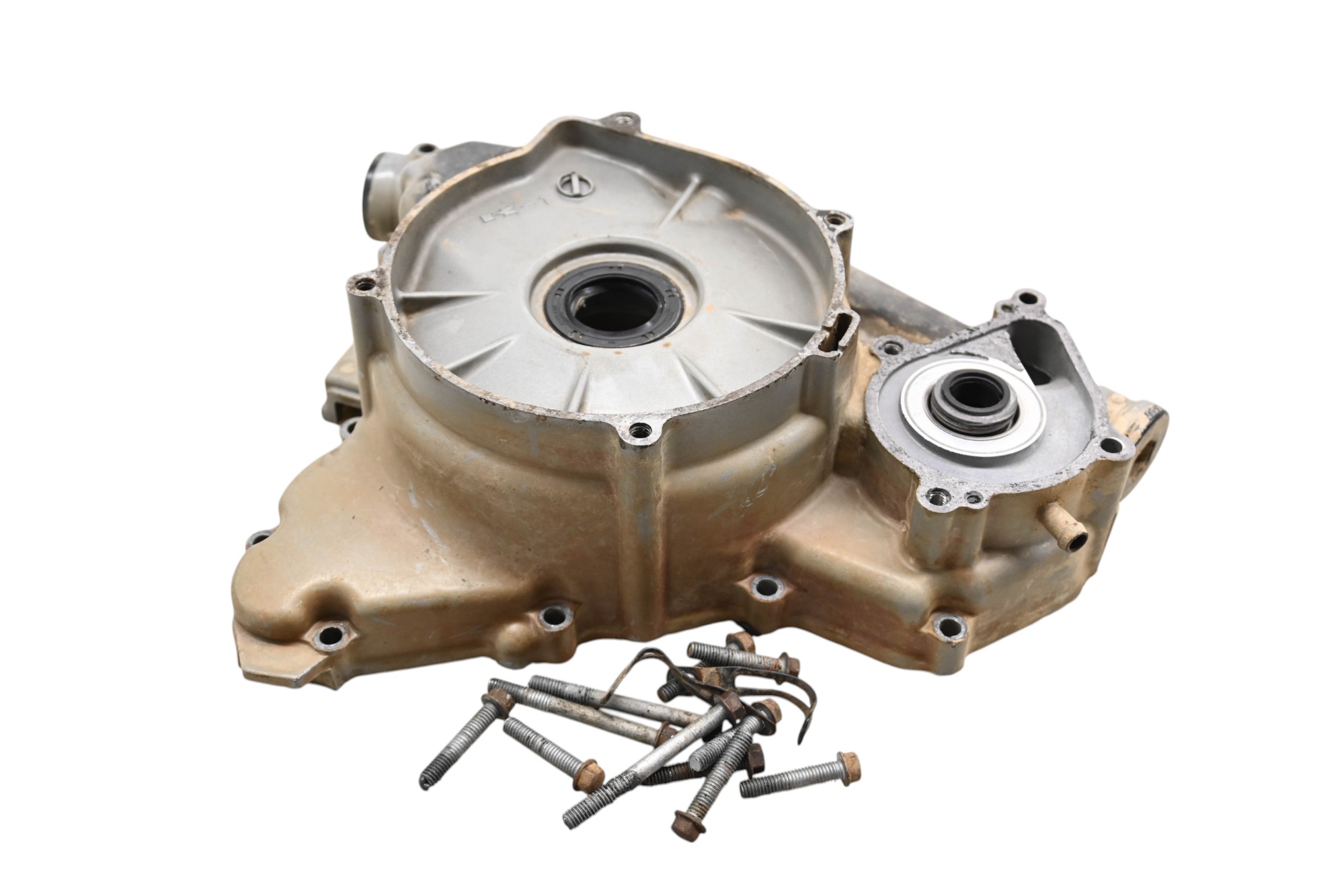 02 Kawasaki Prairie 650 4x4 Stator Cover KVF650