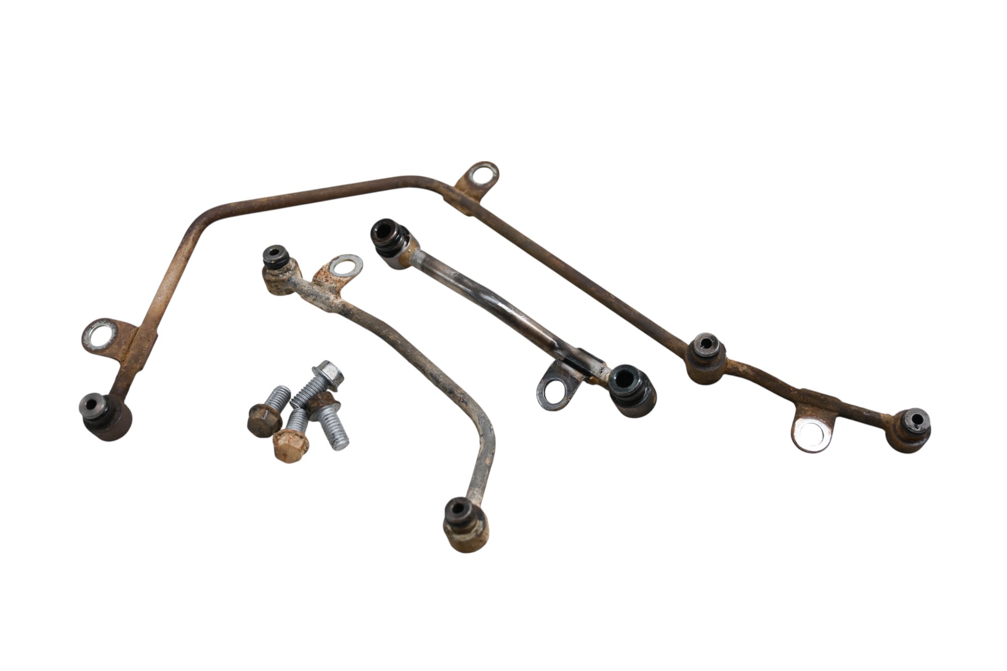02 Kawasaki Prairie 650 4x4 Engine Oil Lines KVF650