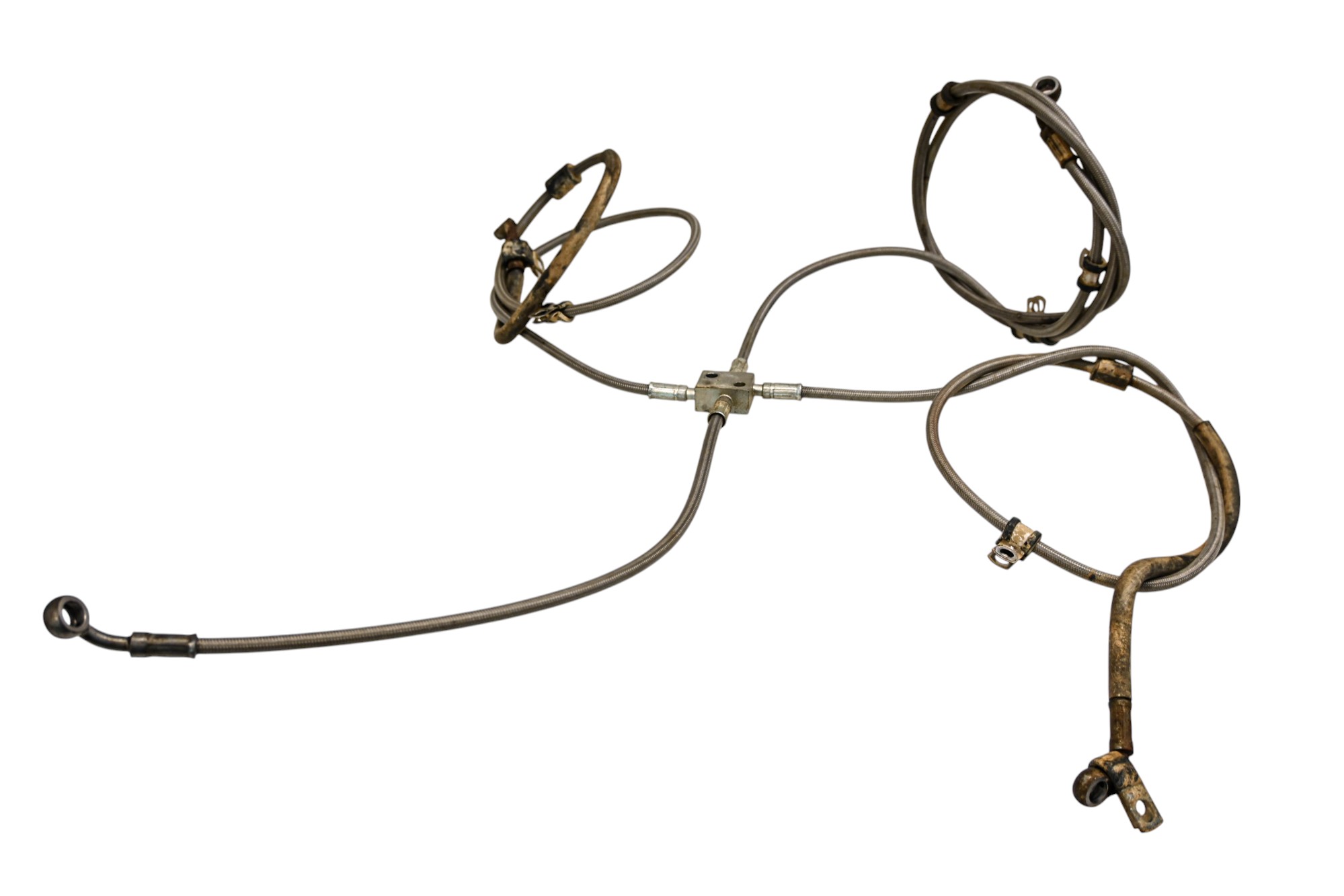 15 Can-Am Outlander 450 L 4x4 Front Brake Lines