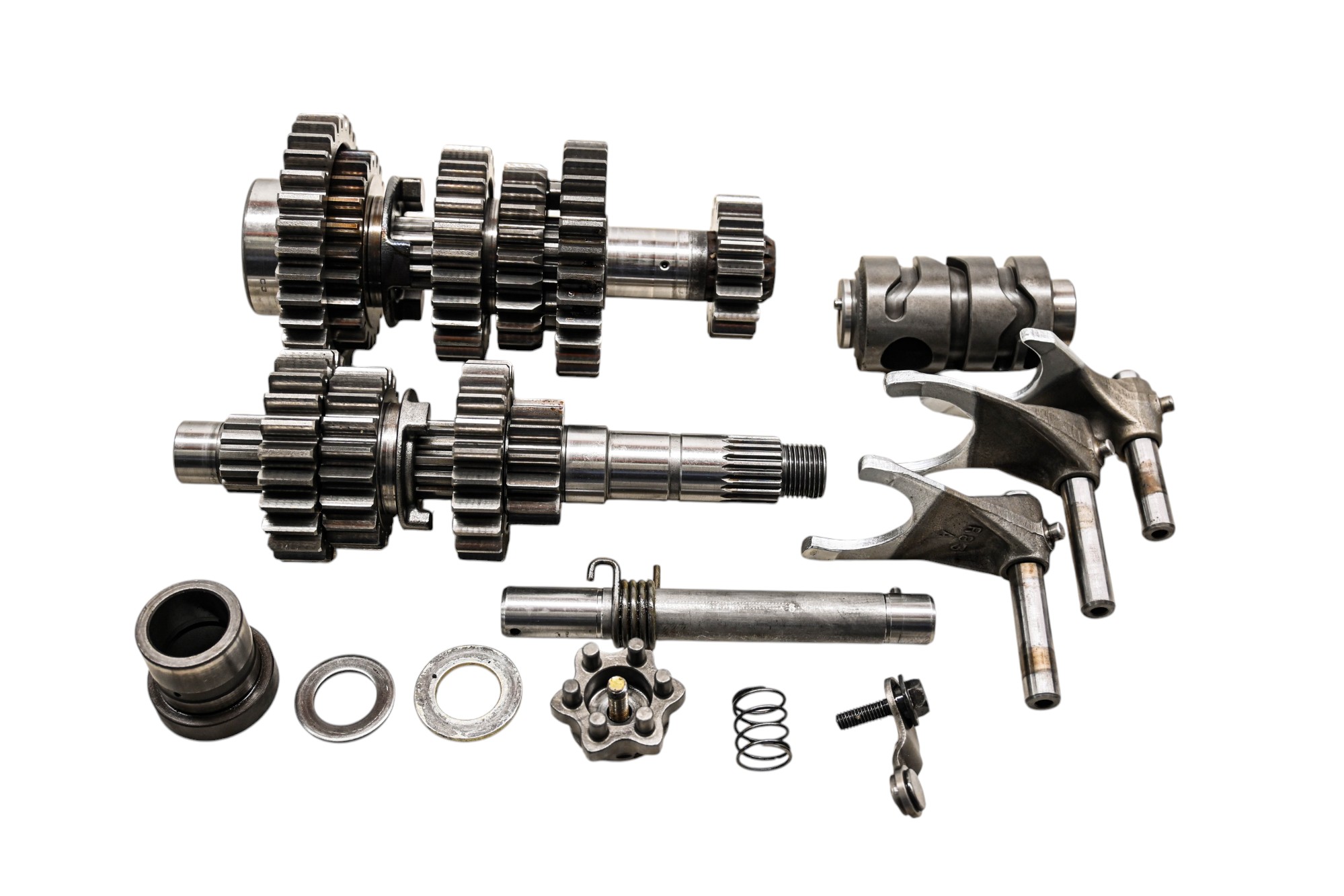 04 Polaris Predator 500 2x4 Transmission Shift Forks & Drum