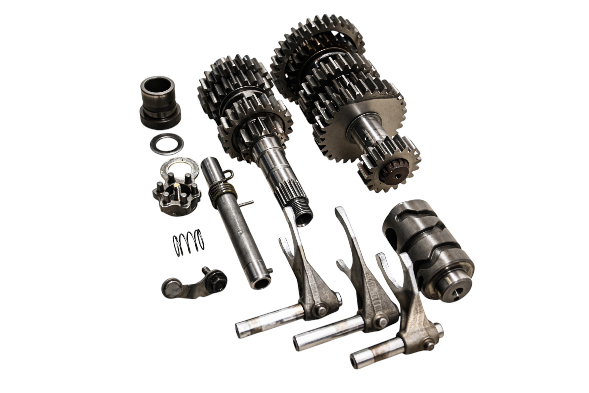 04 Polaris Predator 500 2x4 Transmission Shift Forks & Drum