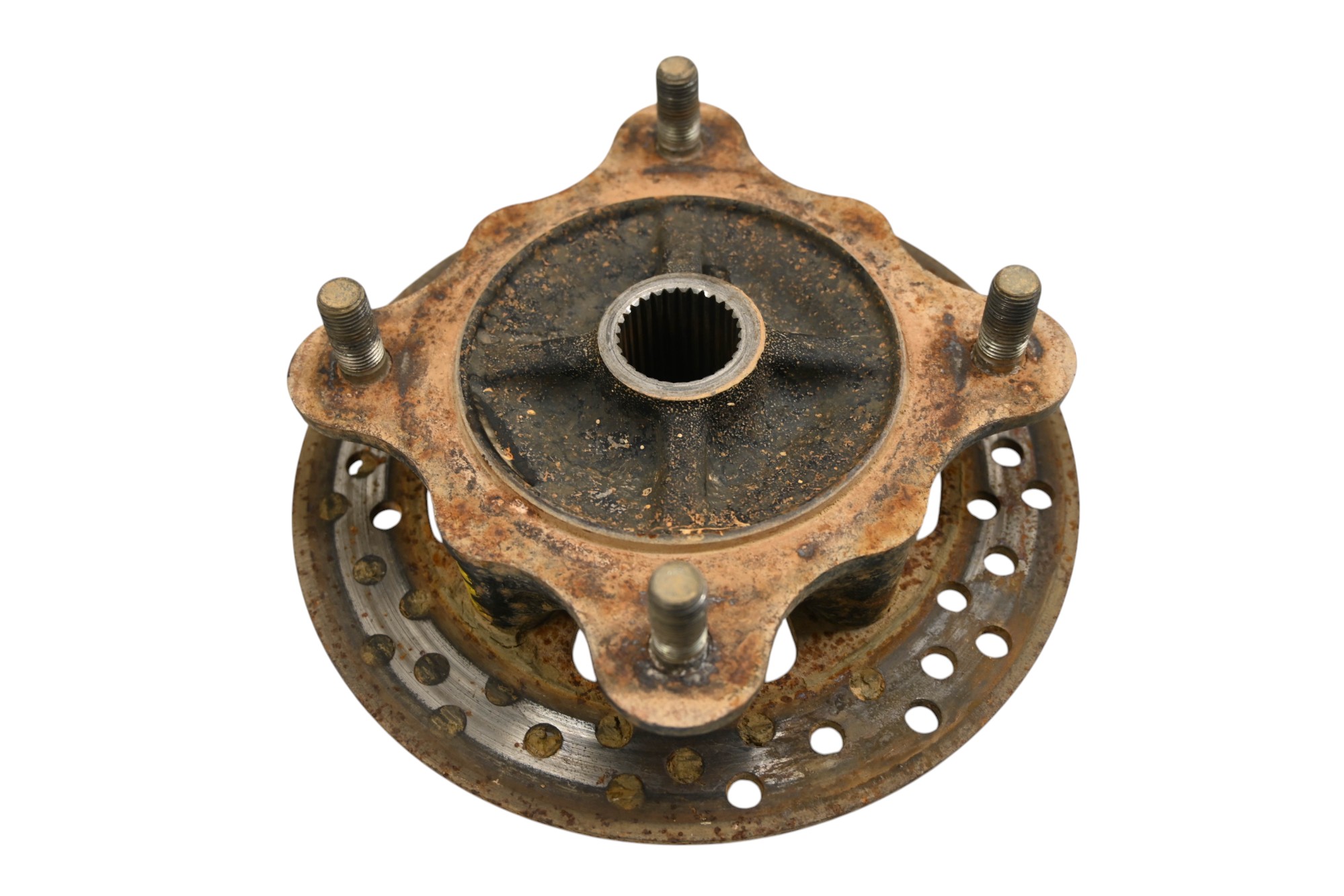 18 Kawasaki Mule PRO-DXT Rear Wheel Hub & Rotor Left Or Right KAF1000