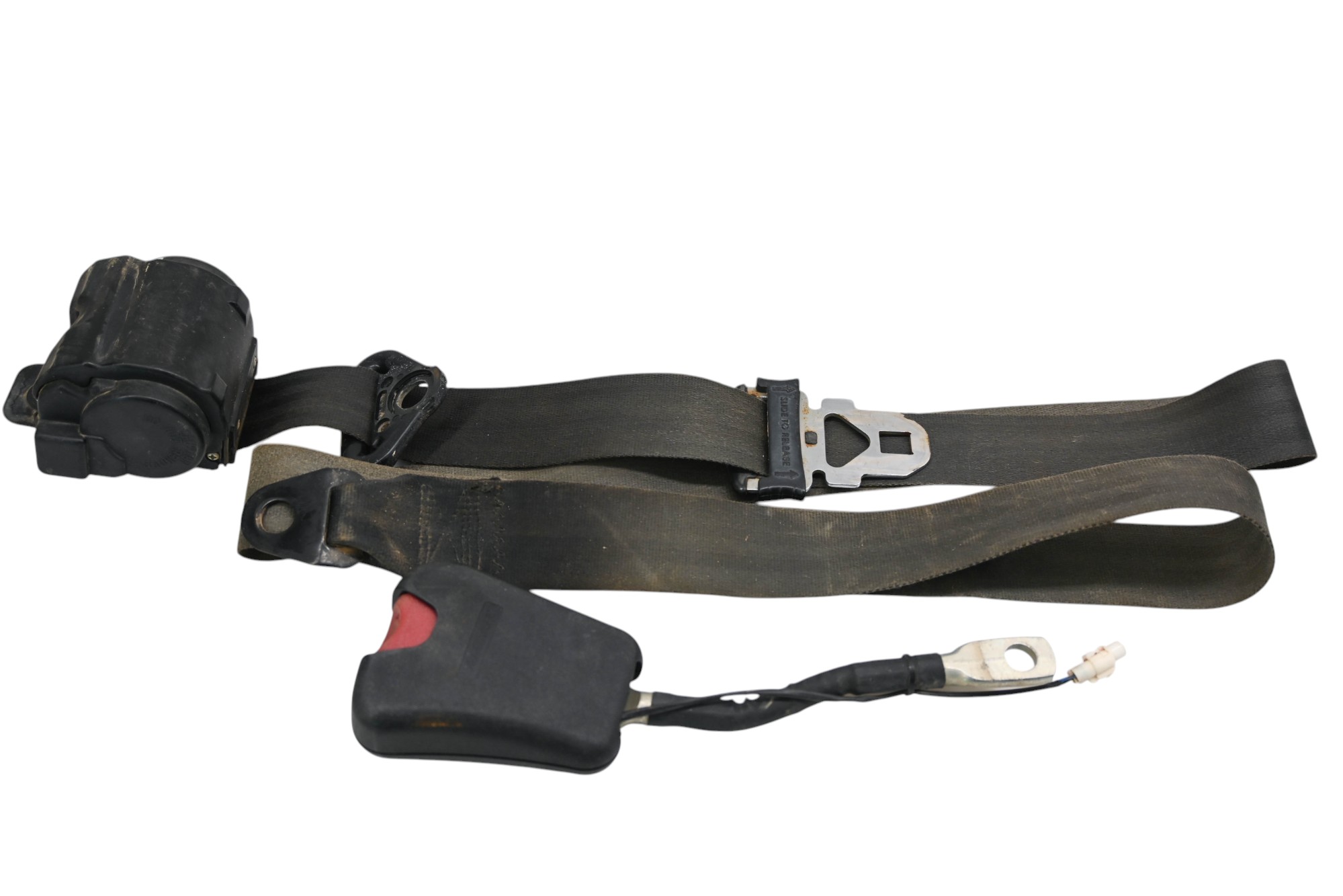 18 Kawasaki Mule PRO-DXT Front Drivers Side Seat Belt Assembly KAF1000