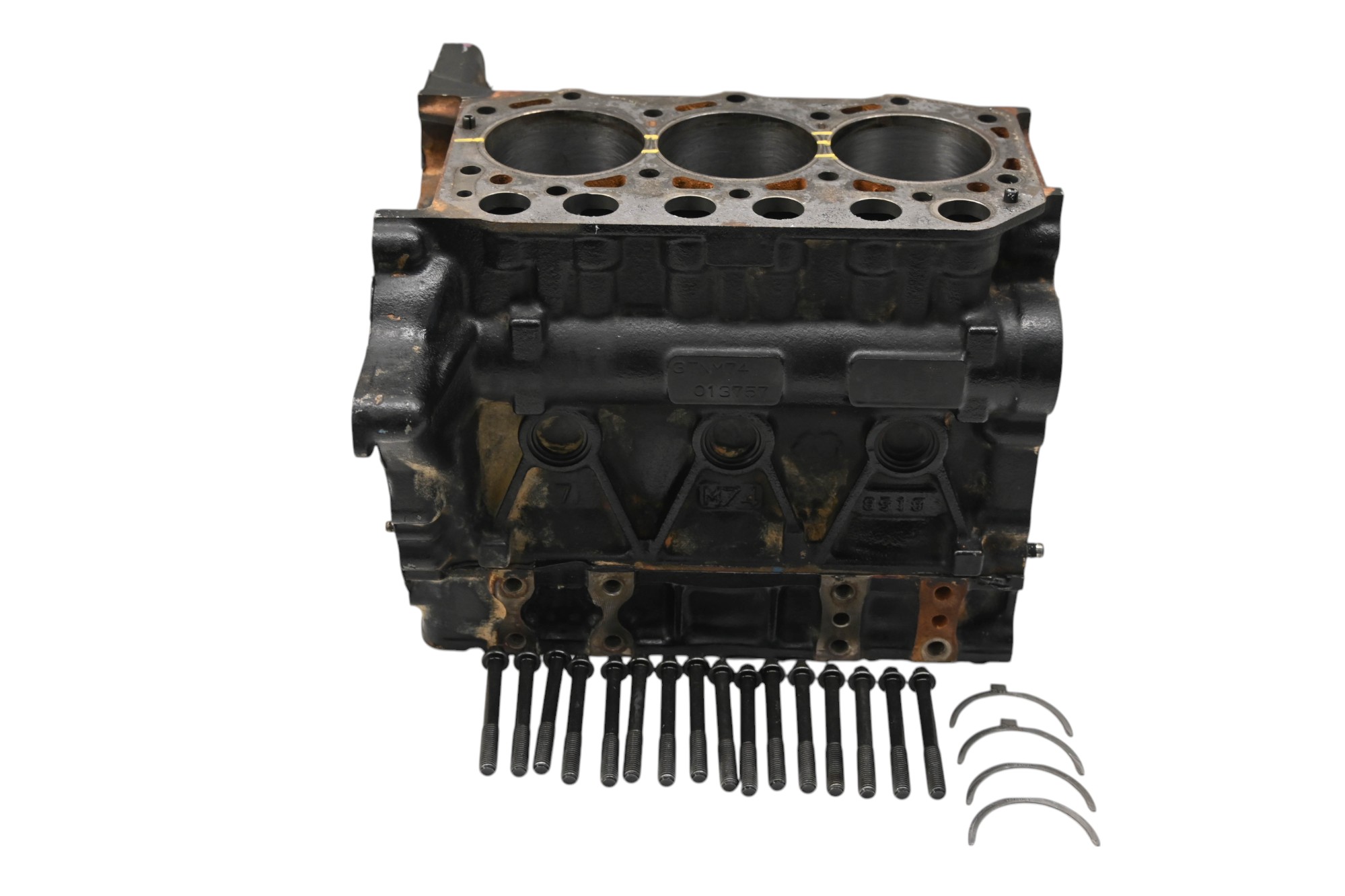 18 Kawasaki Mule PRO-DXT Crankcase Center Crank Case & Cylinders KAF1000
