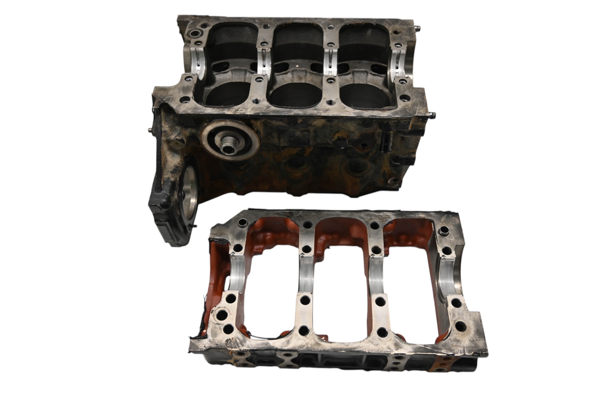 18 Kawasaki Mule PRO-DXT Crankcase Center Crank Case & Cylinders KAF1000