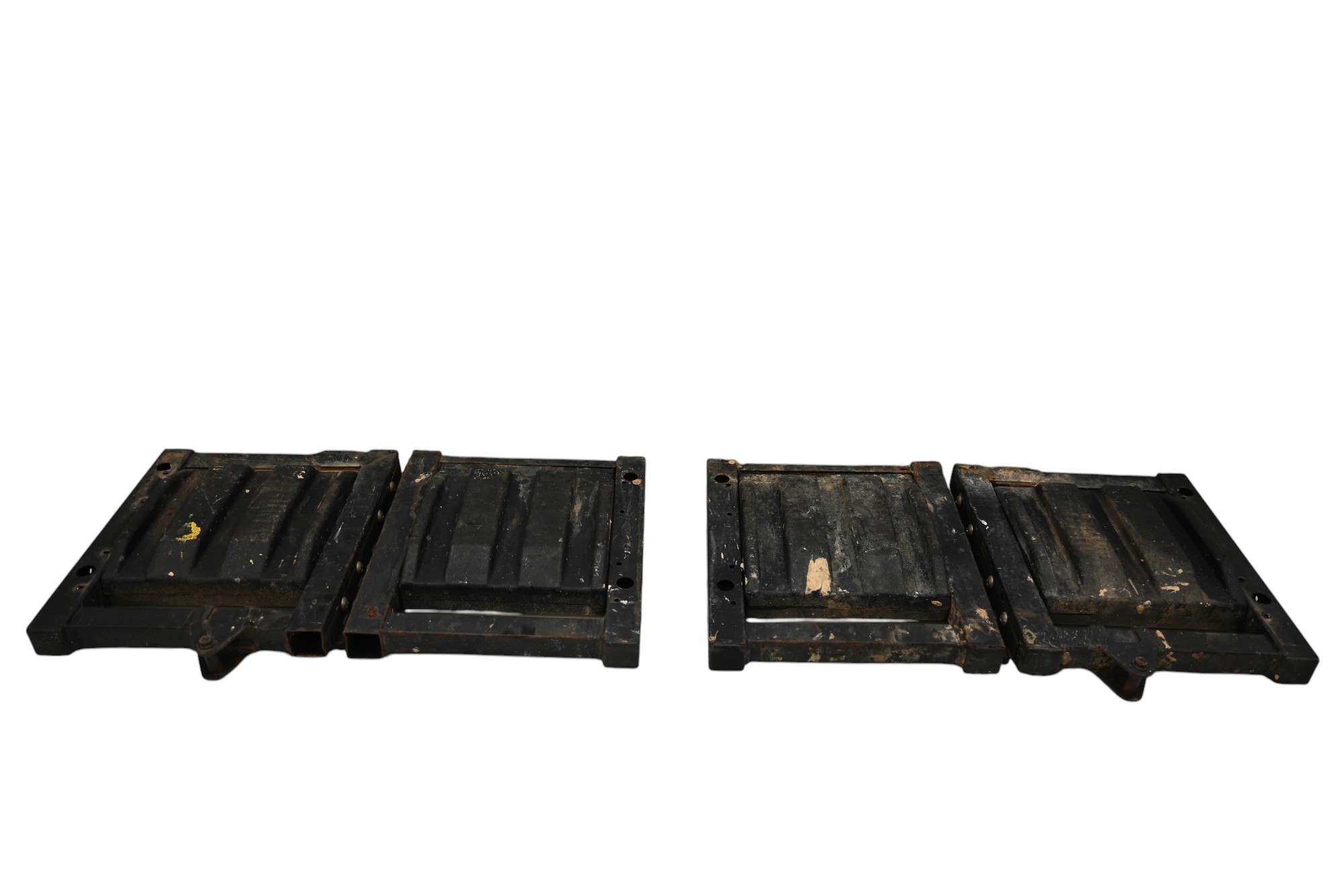 18 Kawasaki Mule PRO-DXT Left & Right Cargo Box Side Panels & Brackets KAF1000