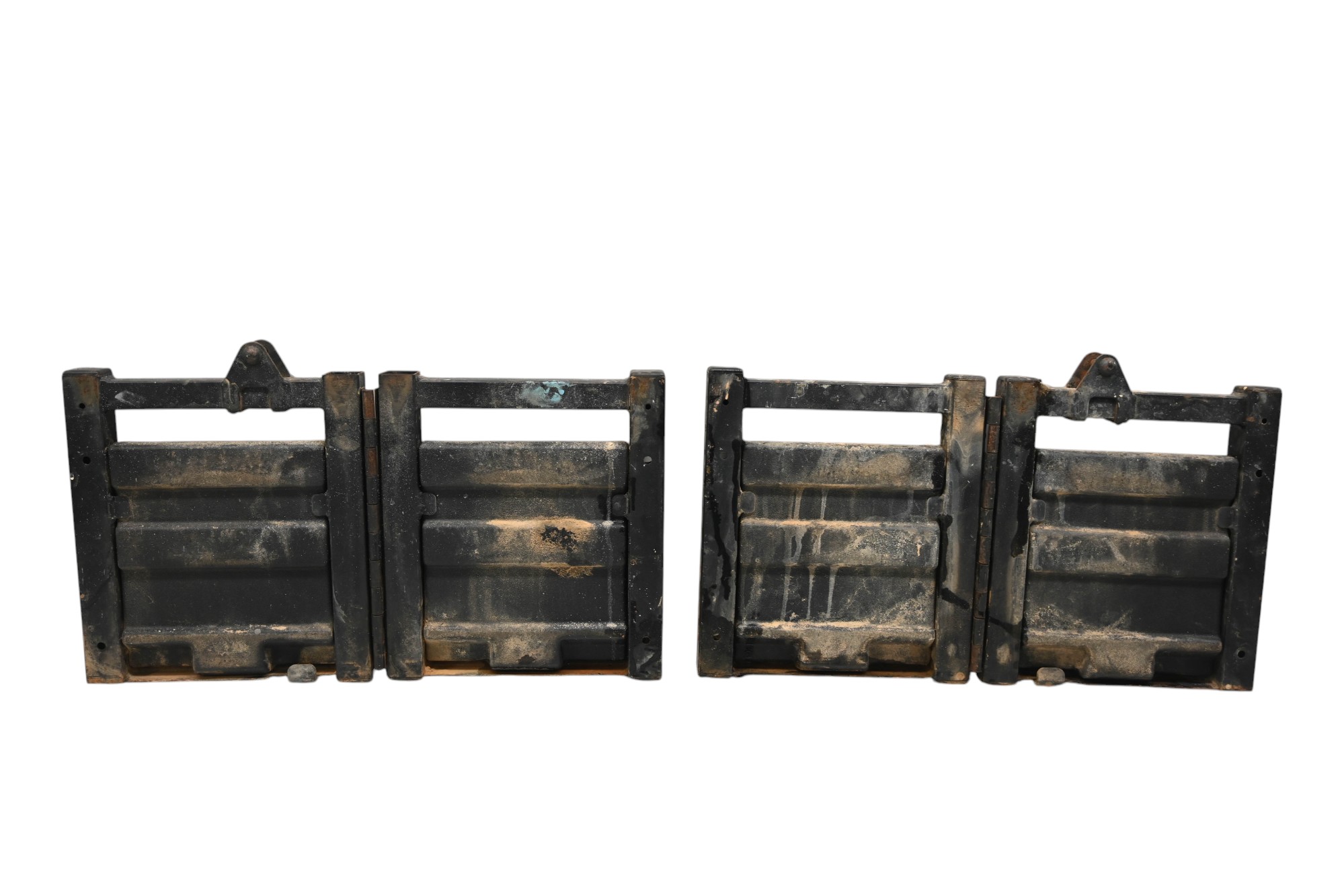 18 Kawasaki Mule PRO-DXT Left & Right Cargo Box Side Panels & Brackets KAF1000