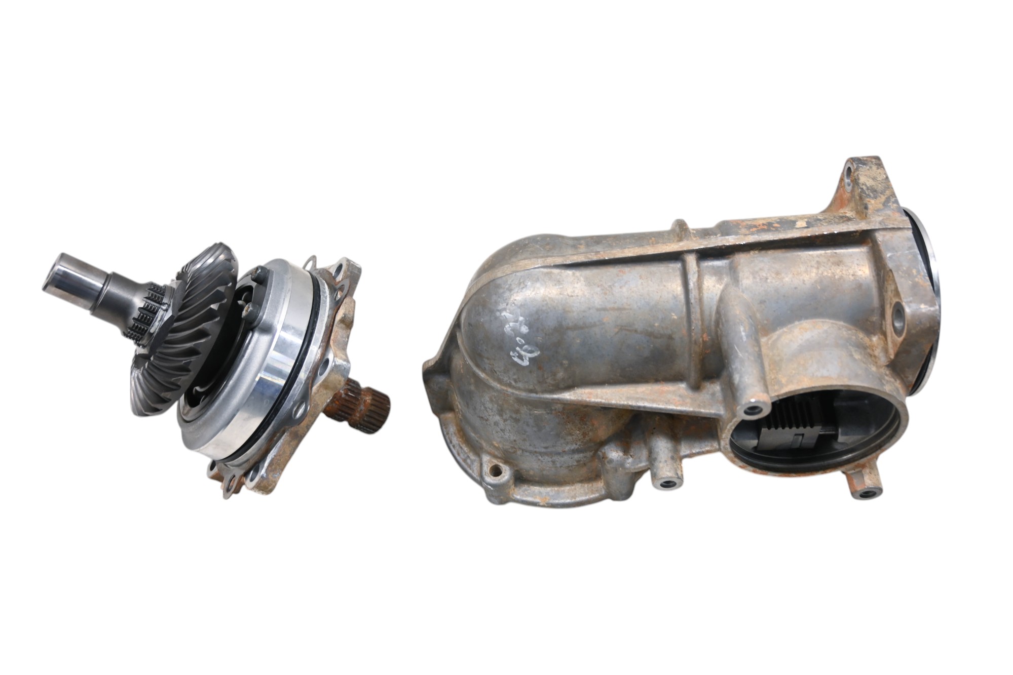 18 Kawasaki Mule PRO-DXT Transfer Case Side Gear Case KAF1000
