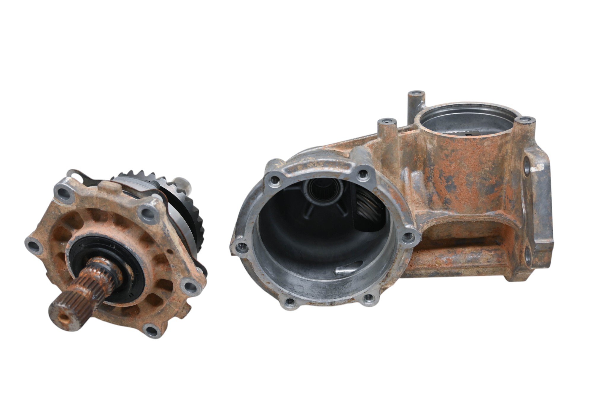 18 Kawasaki Mule PRO-DXT Transfer Case Side Gear Case KAF1000