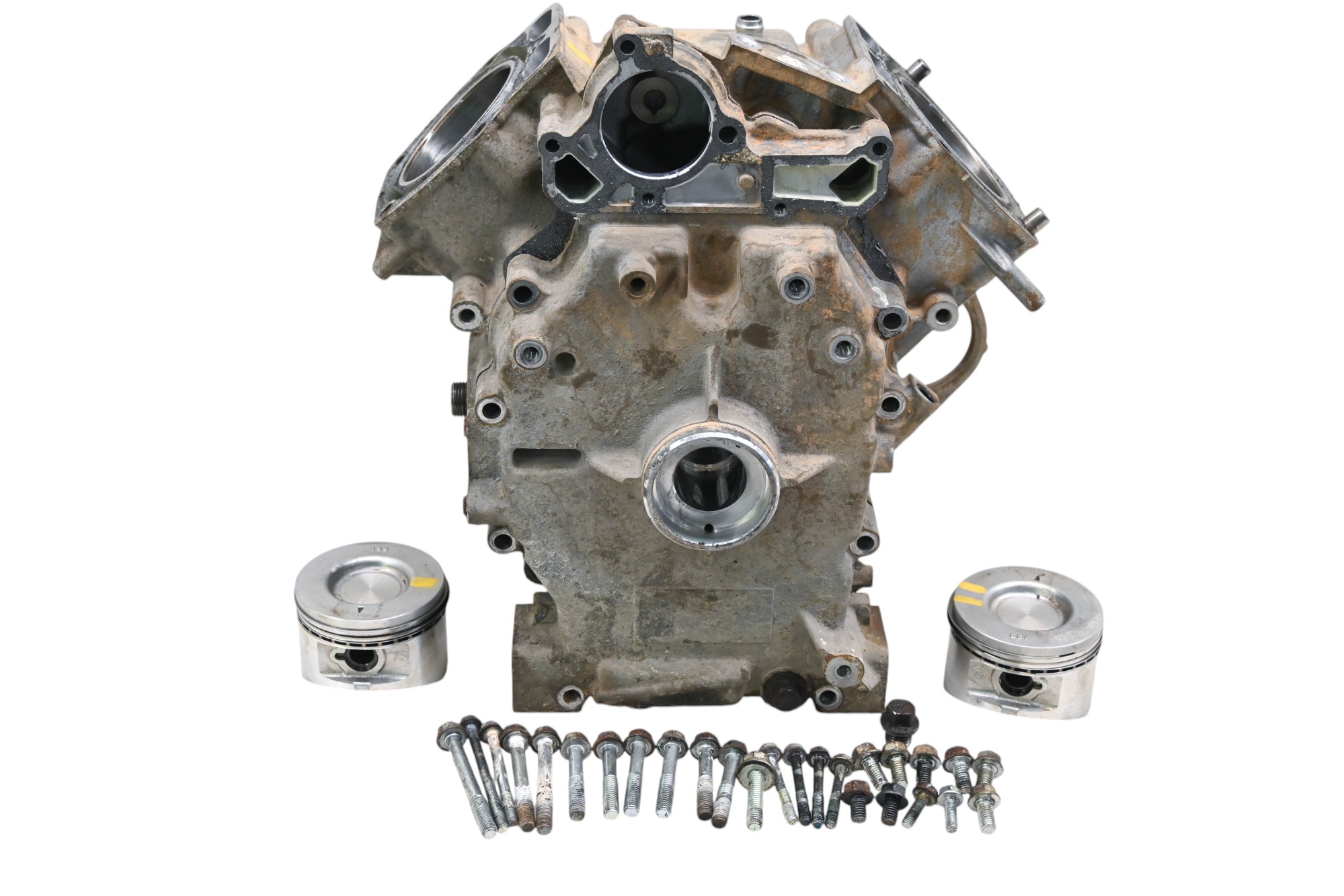 19 Kawasaki Mule 4010 4x4 Crankcase Center Crank Case & Cylinders KAF620MKF