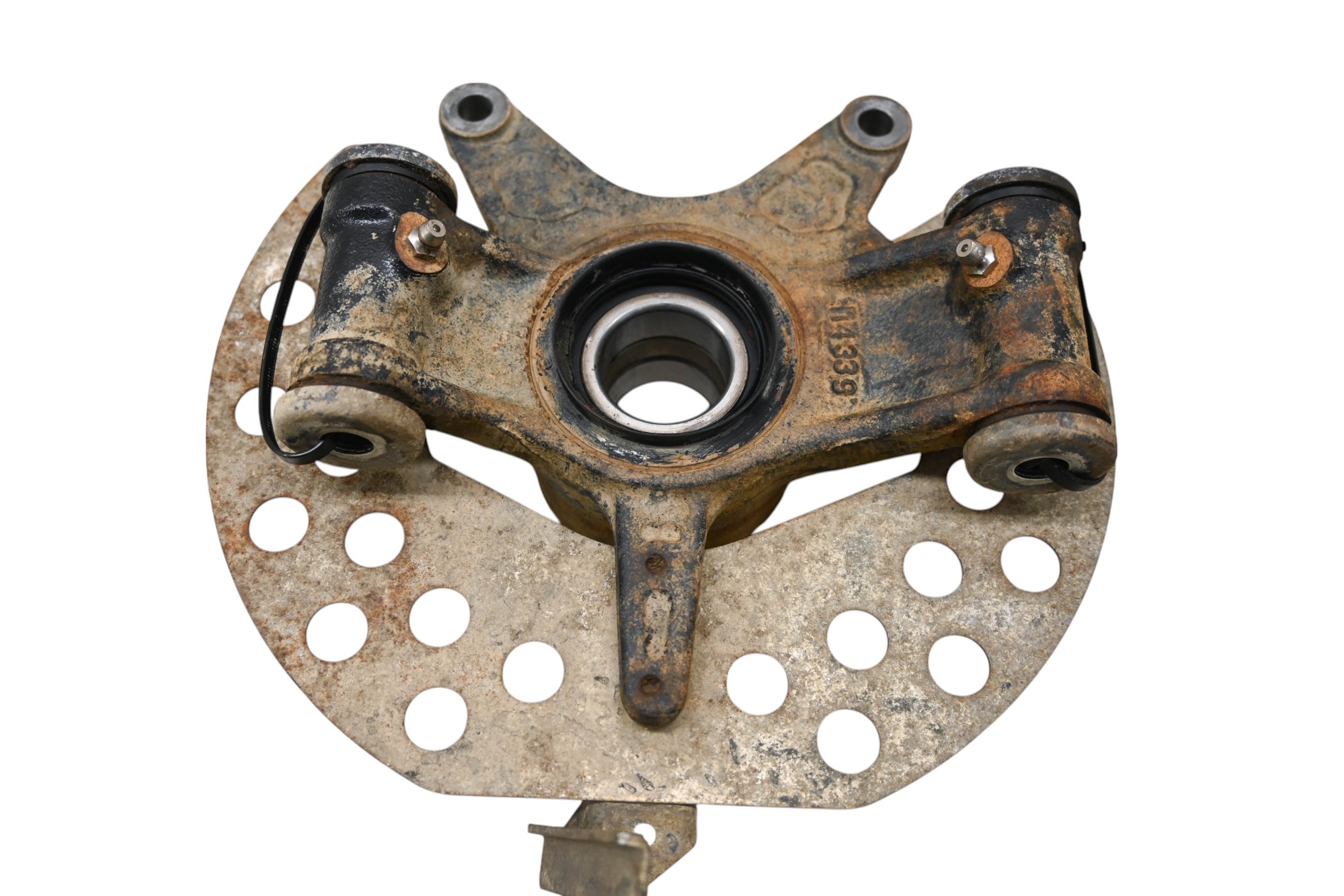 16 Yamaha Wolverine 700 R-Spec EPS Rear Right Spindle Knuckle YXE700