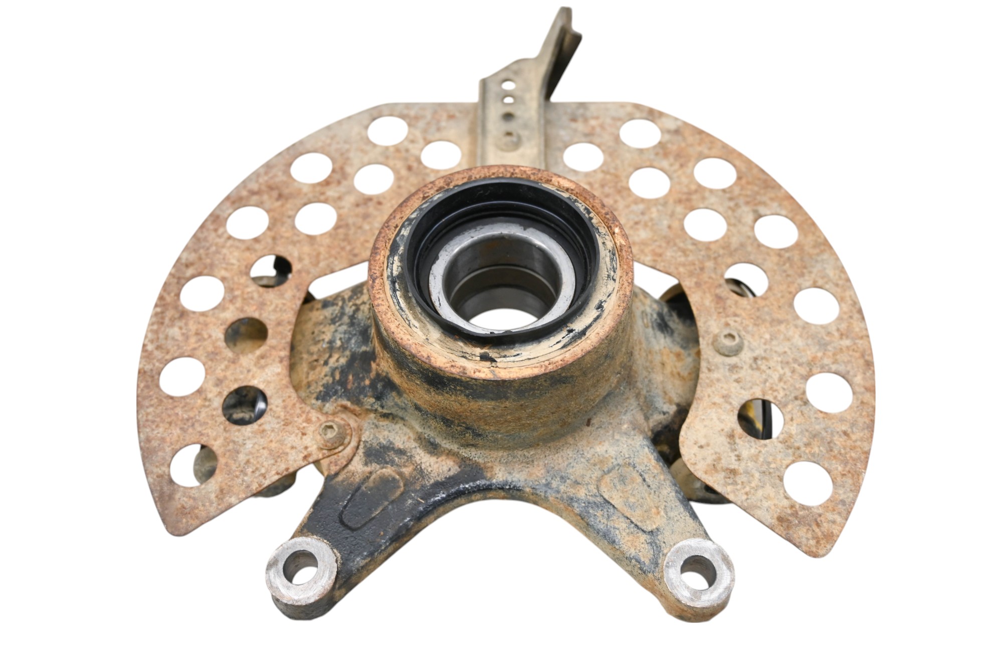 16 Yamaha Wolverine 700 R-Spec EPS Rear Left Spindle Knuckle YXE700