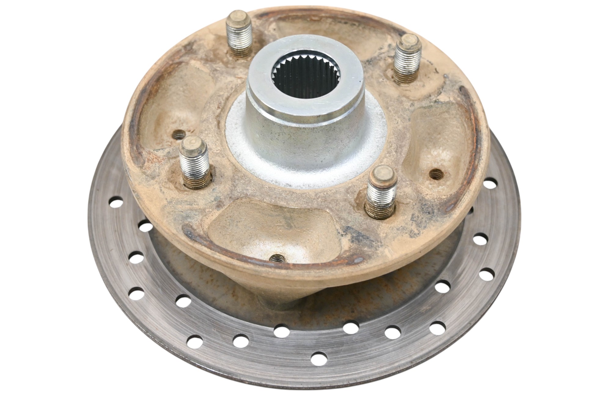 16 Yamaha Wolverine 700 R-Spec EPS Front Or Rear Wheel Hub & Rotor Left & Right YXE700