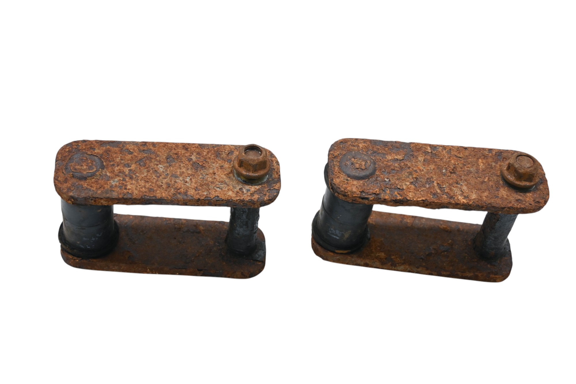 17 Kawasaki Mule 4000 2x4 Leaf Spring Shackle Brackets KAF620PF