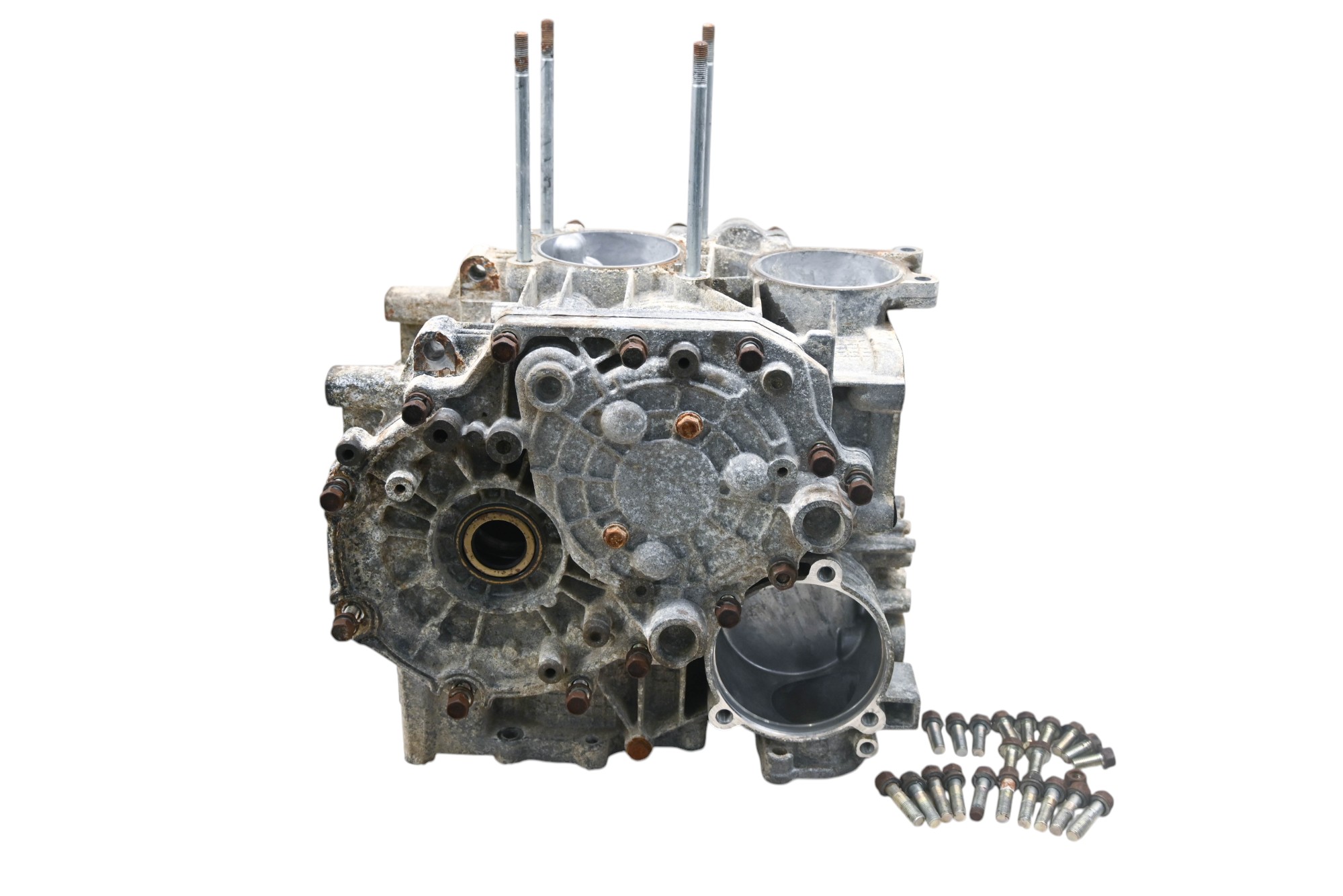 15 Kubota RTV-X1100CW Transmission Gear Case Housing & Side Covers