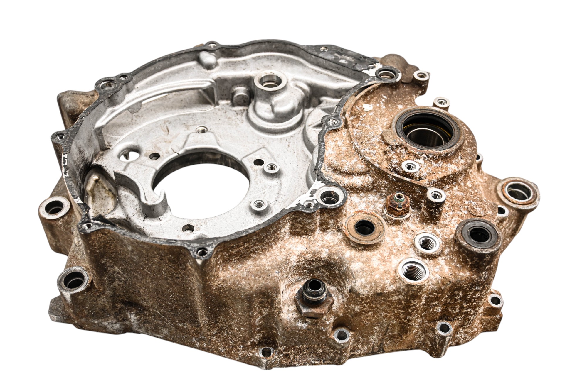 02 Yamaha Raptor 660 2x4 Left Crankcase Center Half Crank Case YFM660R