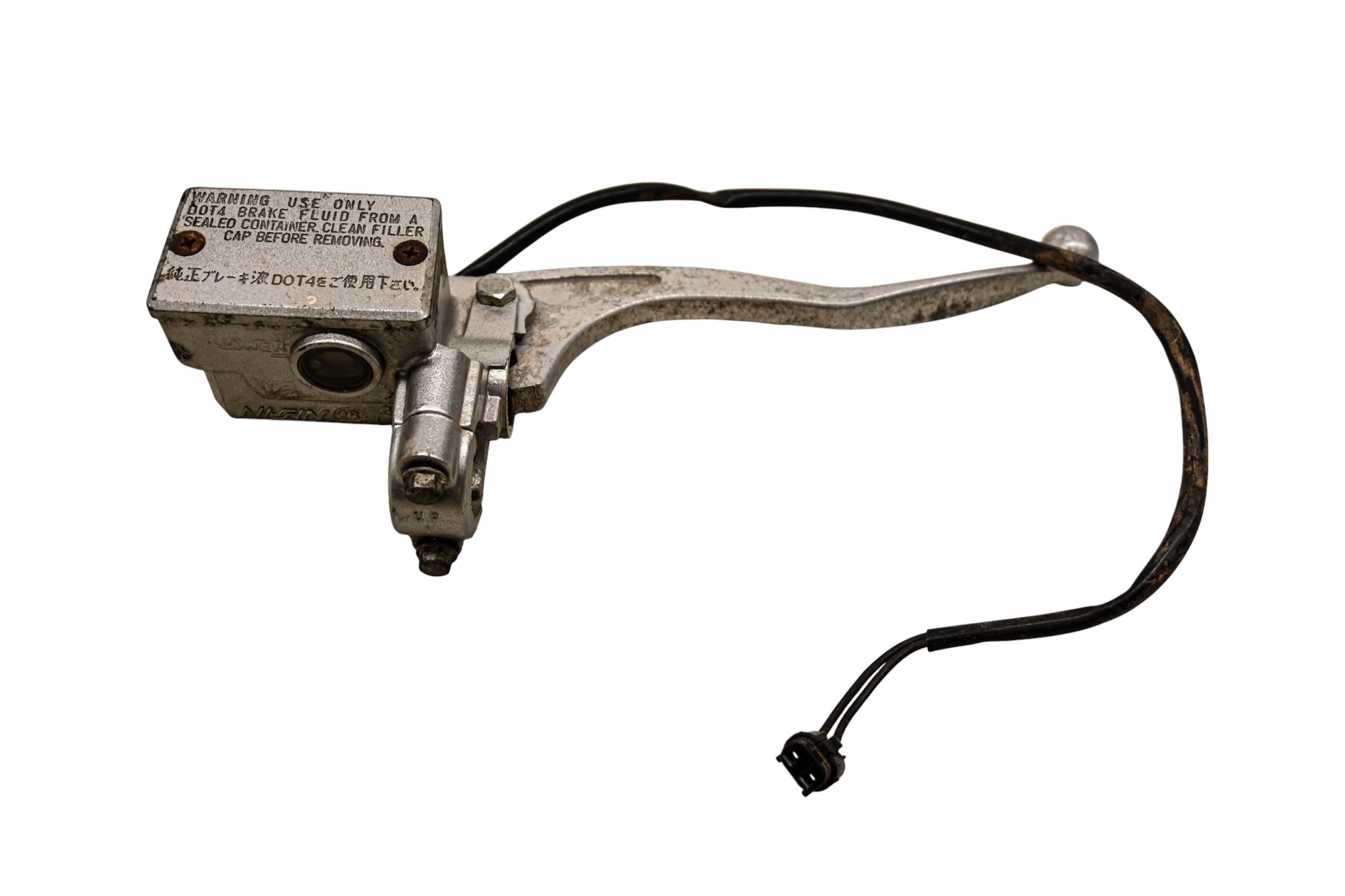 02 Yamaha Raptor 660 2x4 Front Brake Master Cylinder & Lever YFM660R
