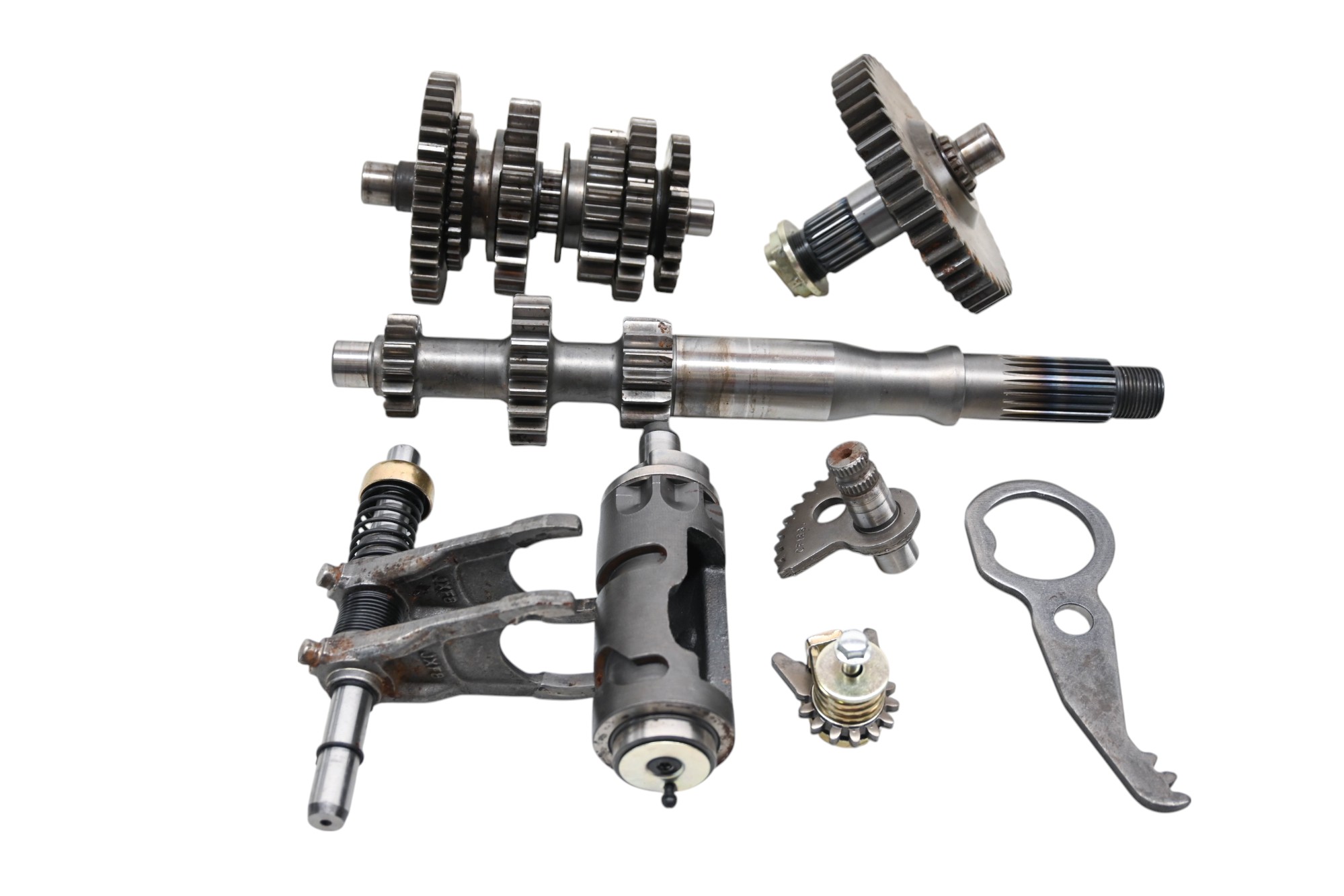 17 CFMoto CForce 500 4x4 Transmission Shift Forks & Drum