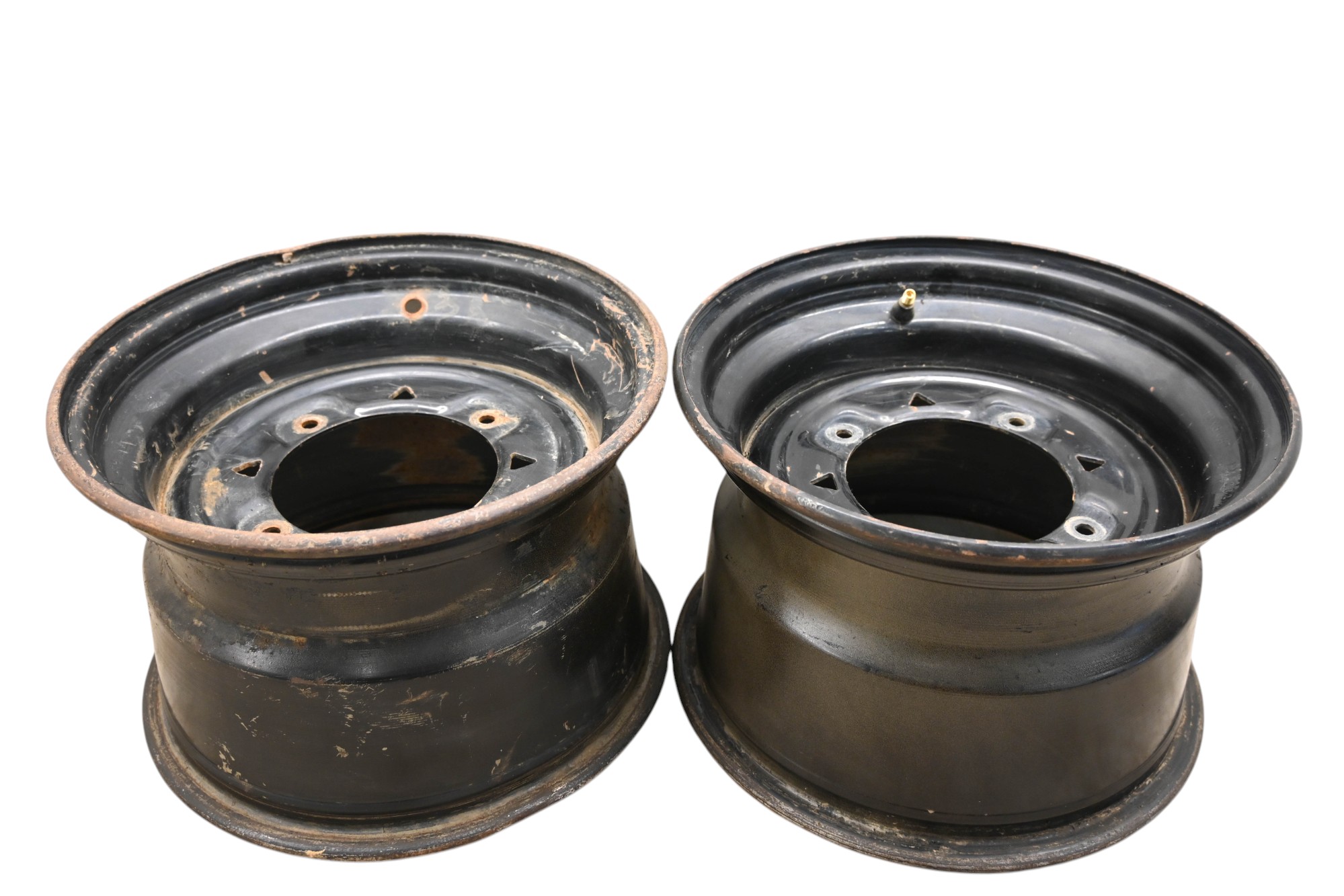 12 Polaris Ranger Crew 800 4x4 Rear Wheels Rims 4/156 12X8