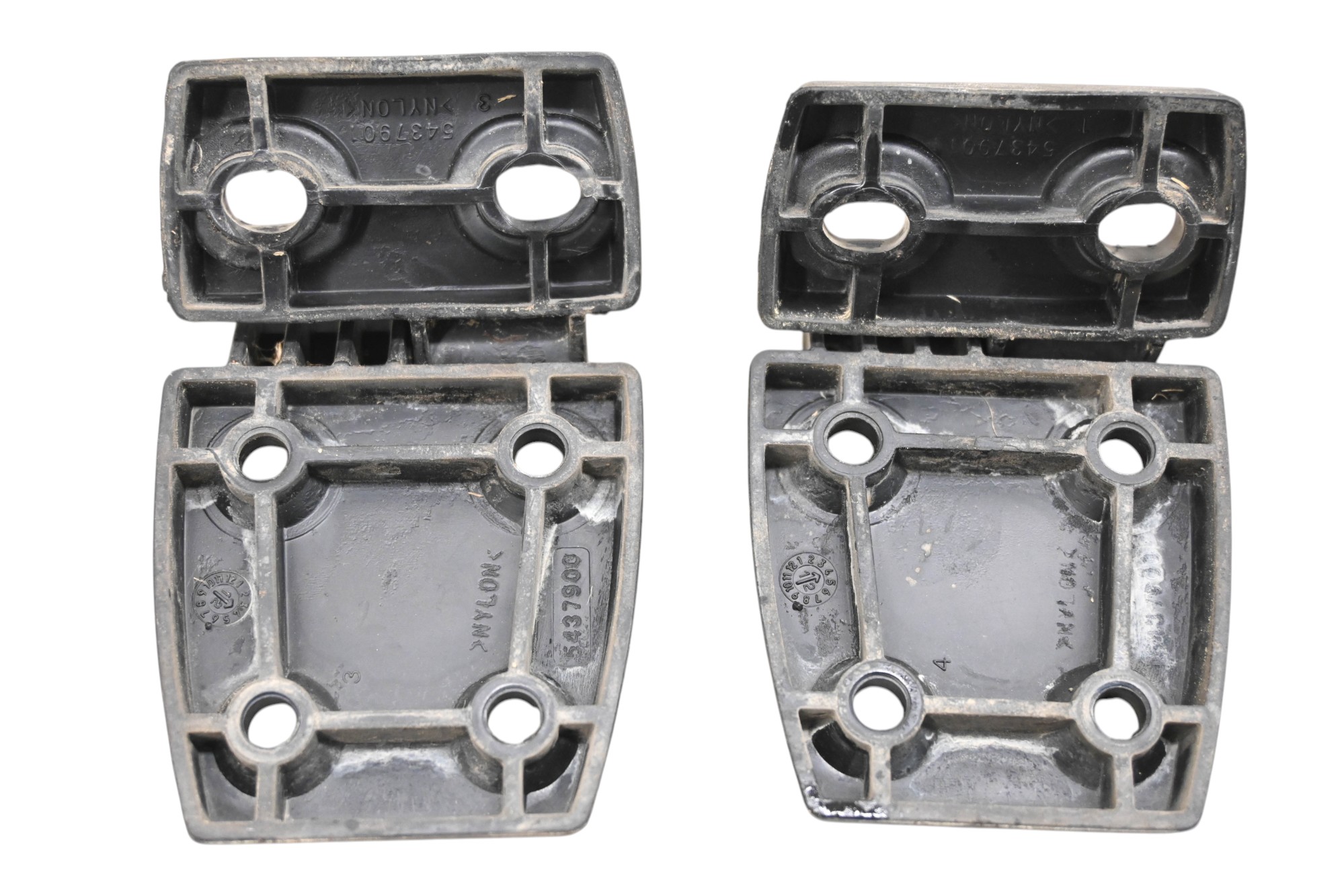 12 Polaris Ranger Crew 800 4x4 Hood Hinge Mount Brackets