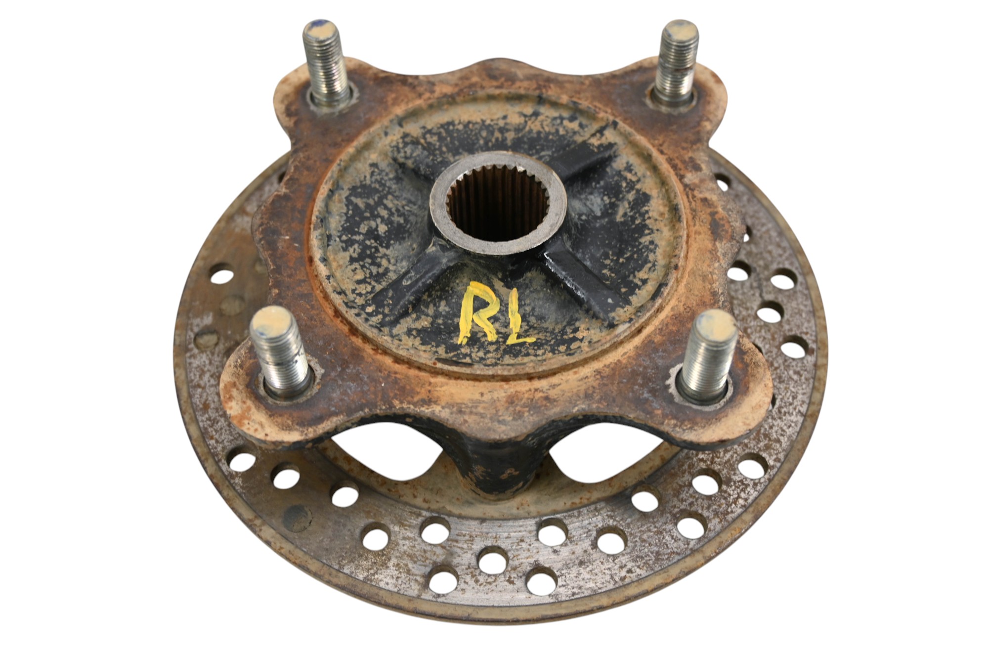 23 Kawasaki Mule PRO-DXT EPS 4x4 Rear Wheel Hub & Rotor Left Or Right KDT1000