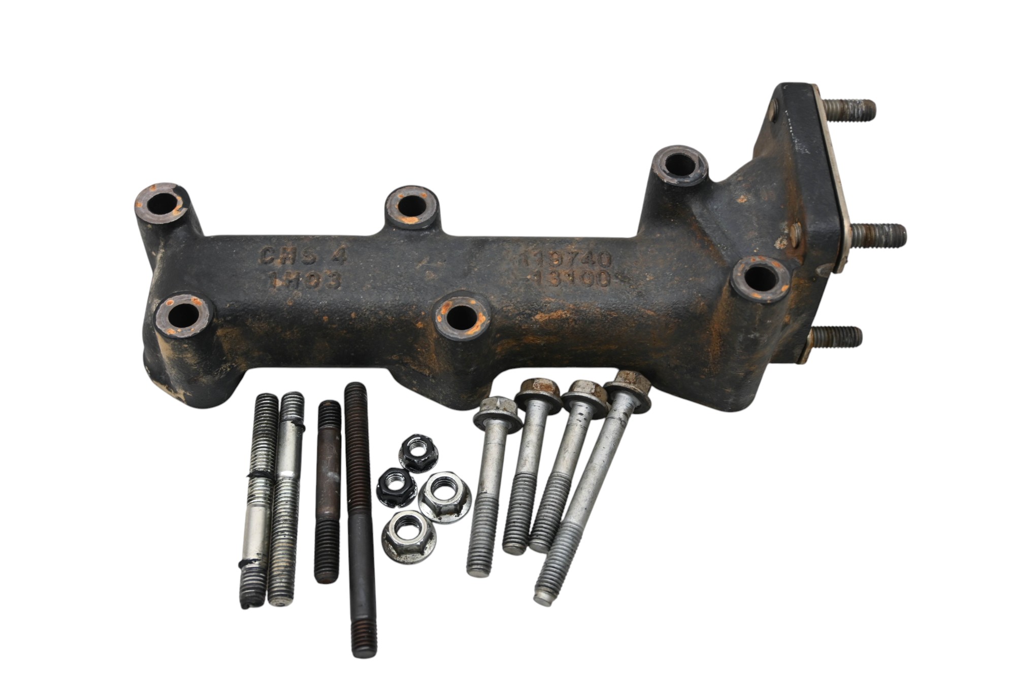 23 Kawasaki Mule PRO-DXT EPS 4x4 Exhaust Manifold Flange KDT1000