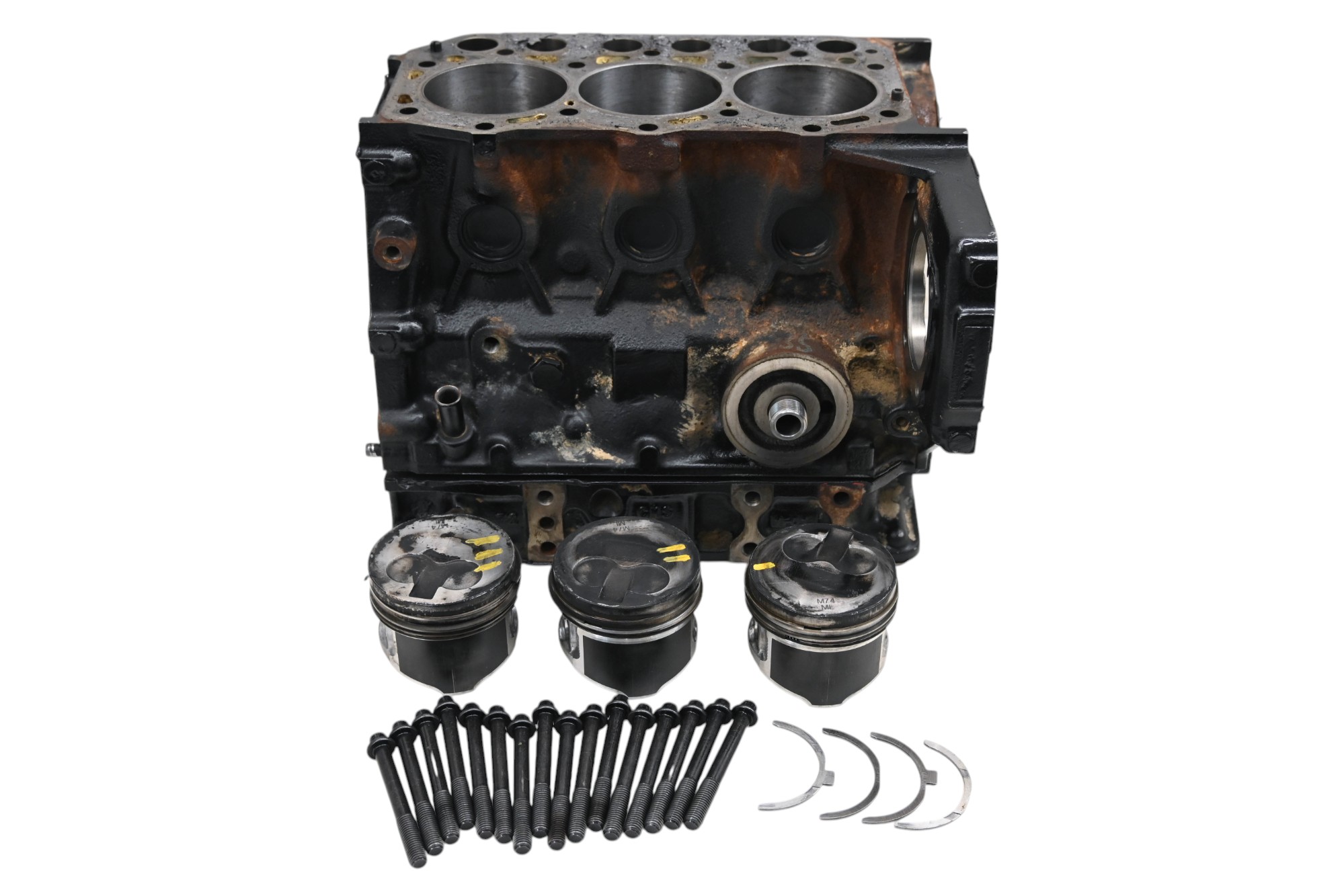 23 Kawasaki Mule PRO-DXT EPS 4x4 Crankcase Center Crank Case & Cylinders KDT1000
