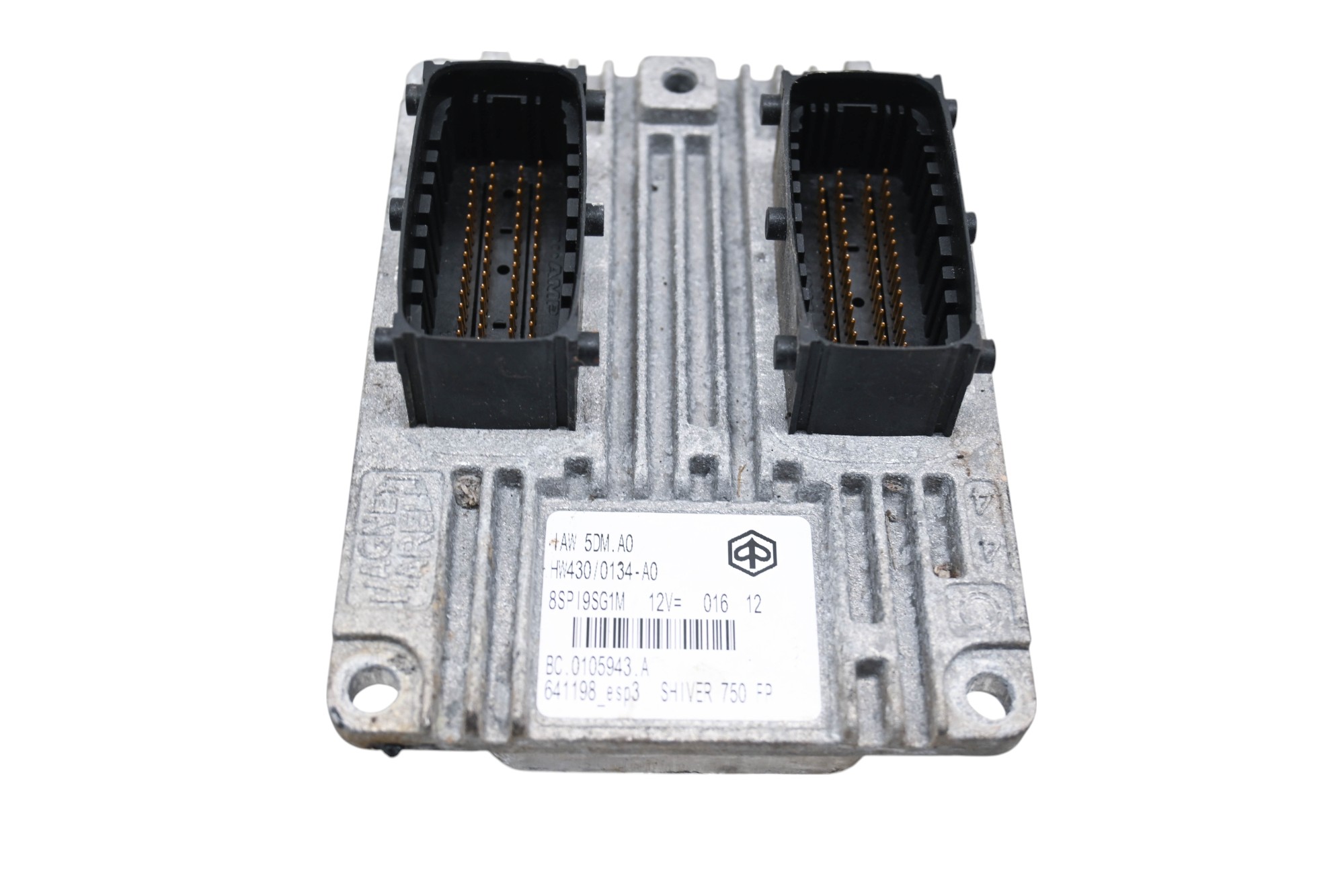 12 Aprilia Shiver 750 Electric Control Unit Ecu SL750